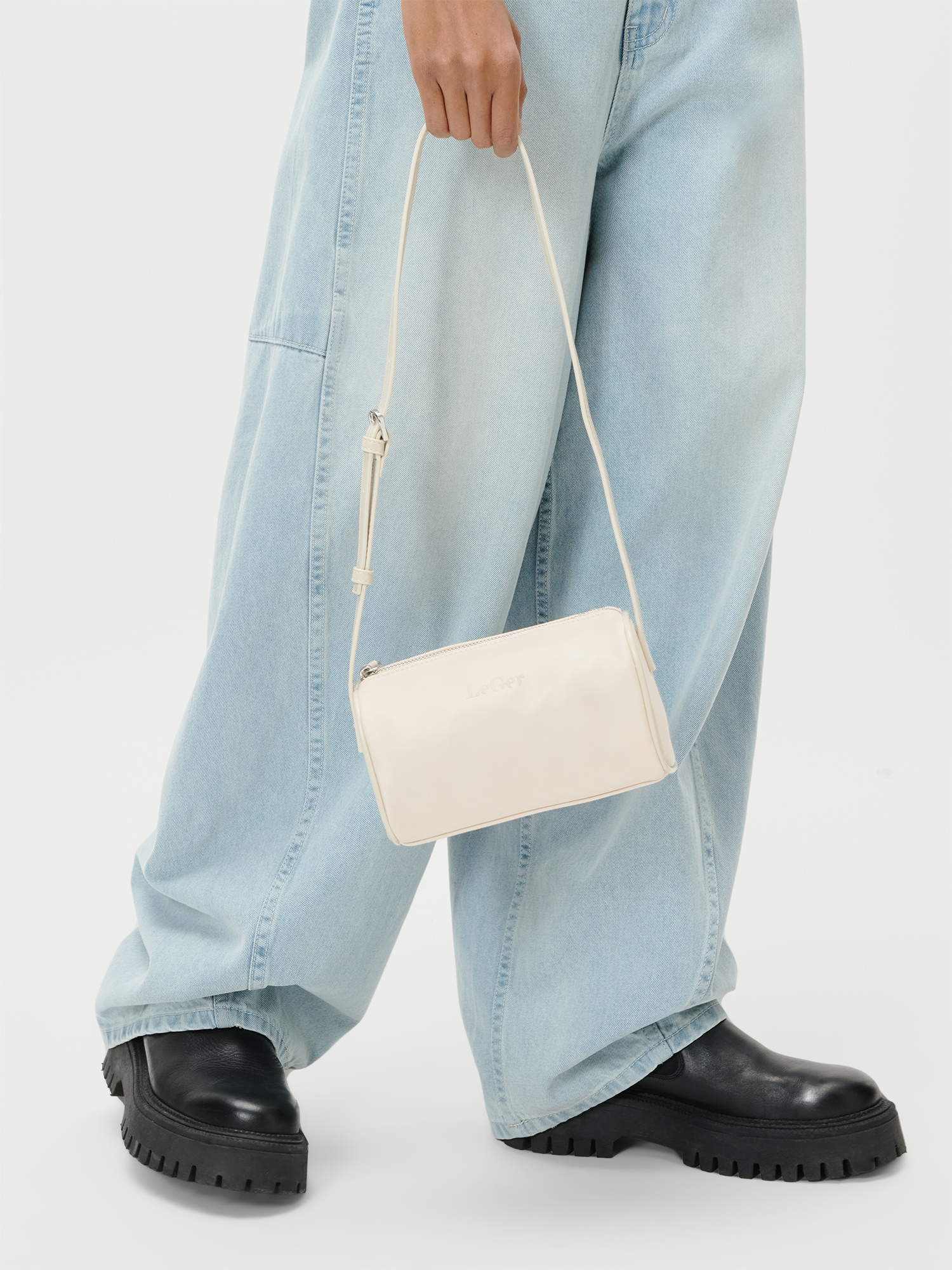 LeGer Handtasche »Georgia Bag« Damen Tragetasche mit verstellbarem Umhängeriemen