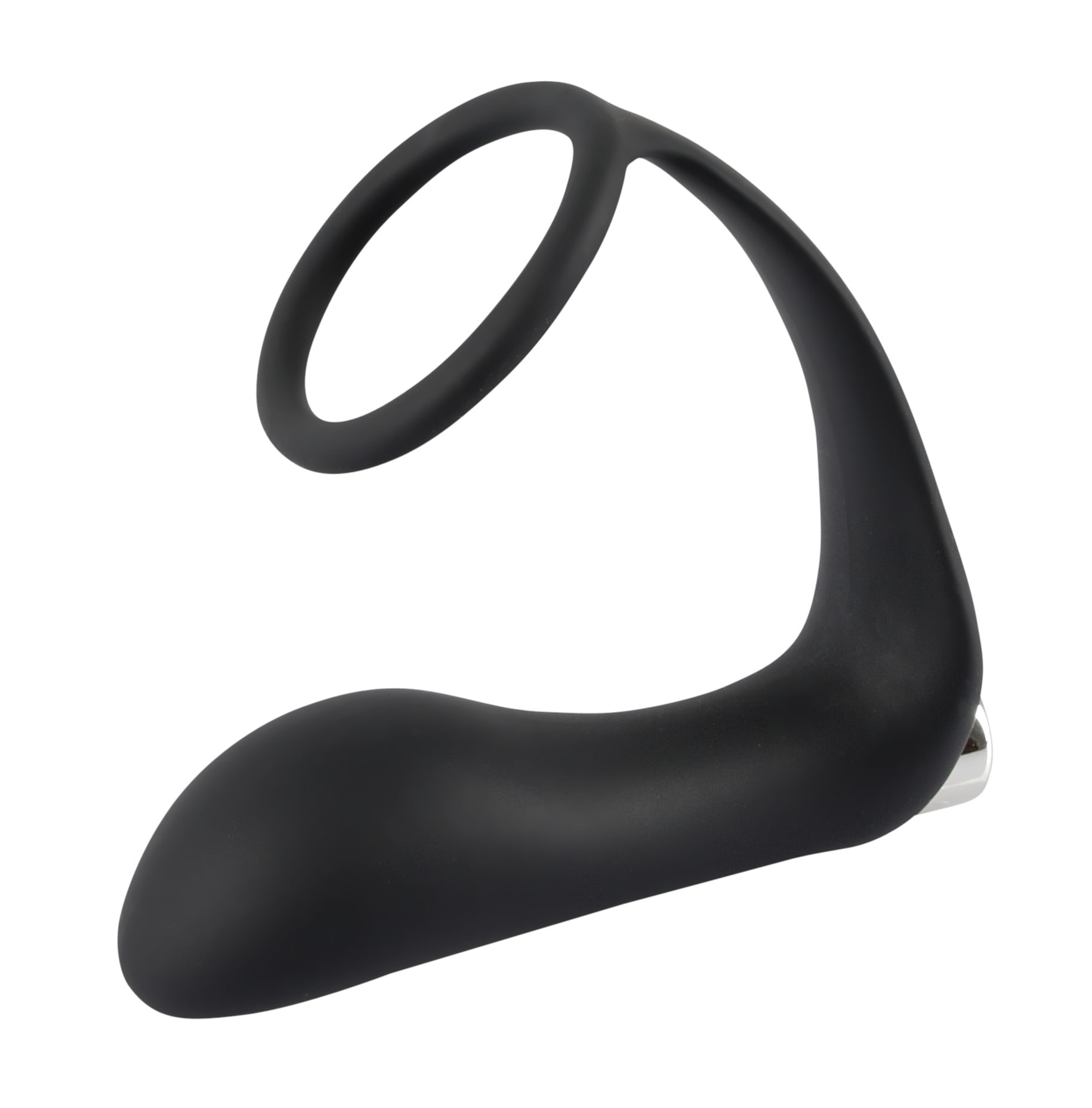 BLACK VELVETS Anal-Stimulator »Analplug mit Penisring Vibrating Ring & Plug«