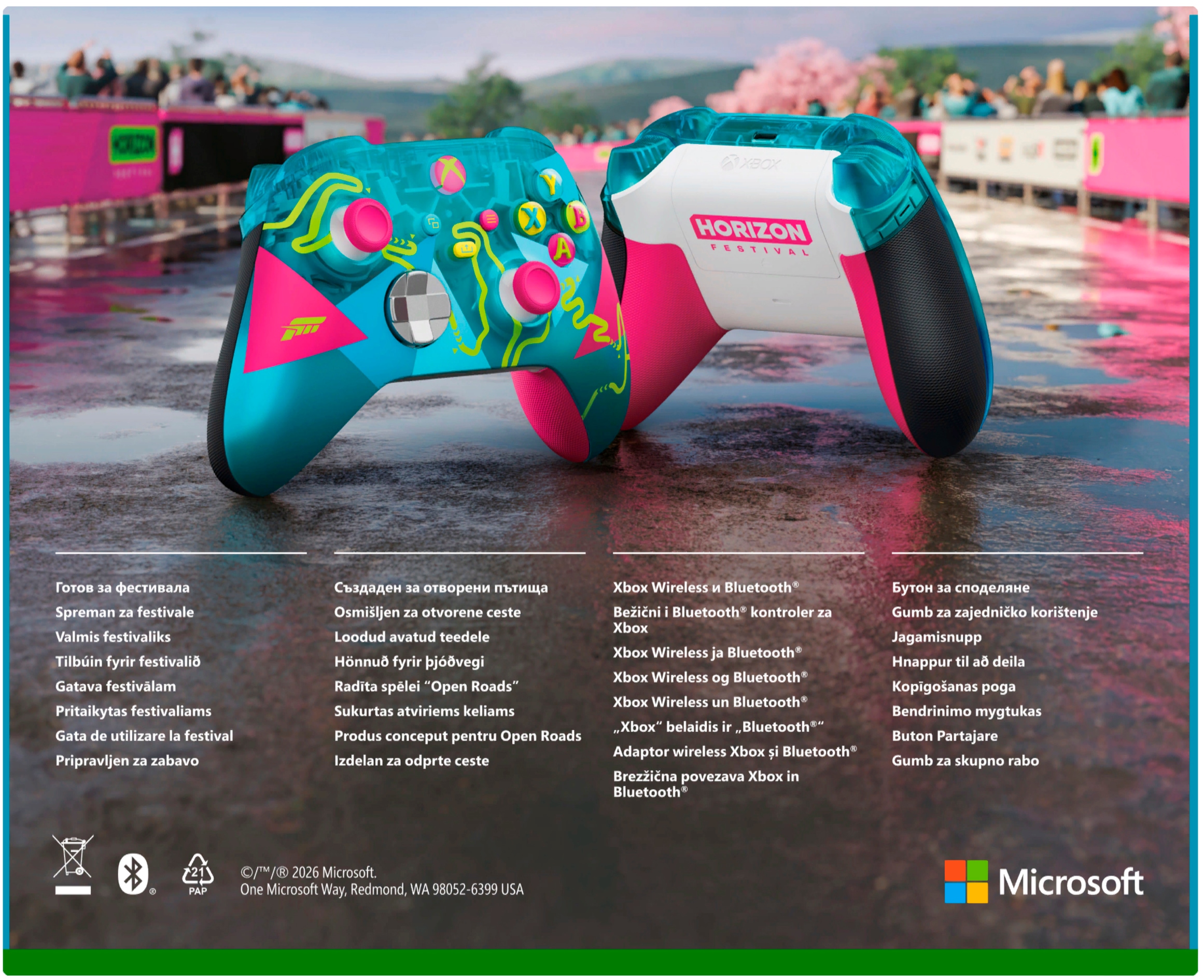 Xbox Wireless-Controller »Forza Horizon 6 Limited Edition«