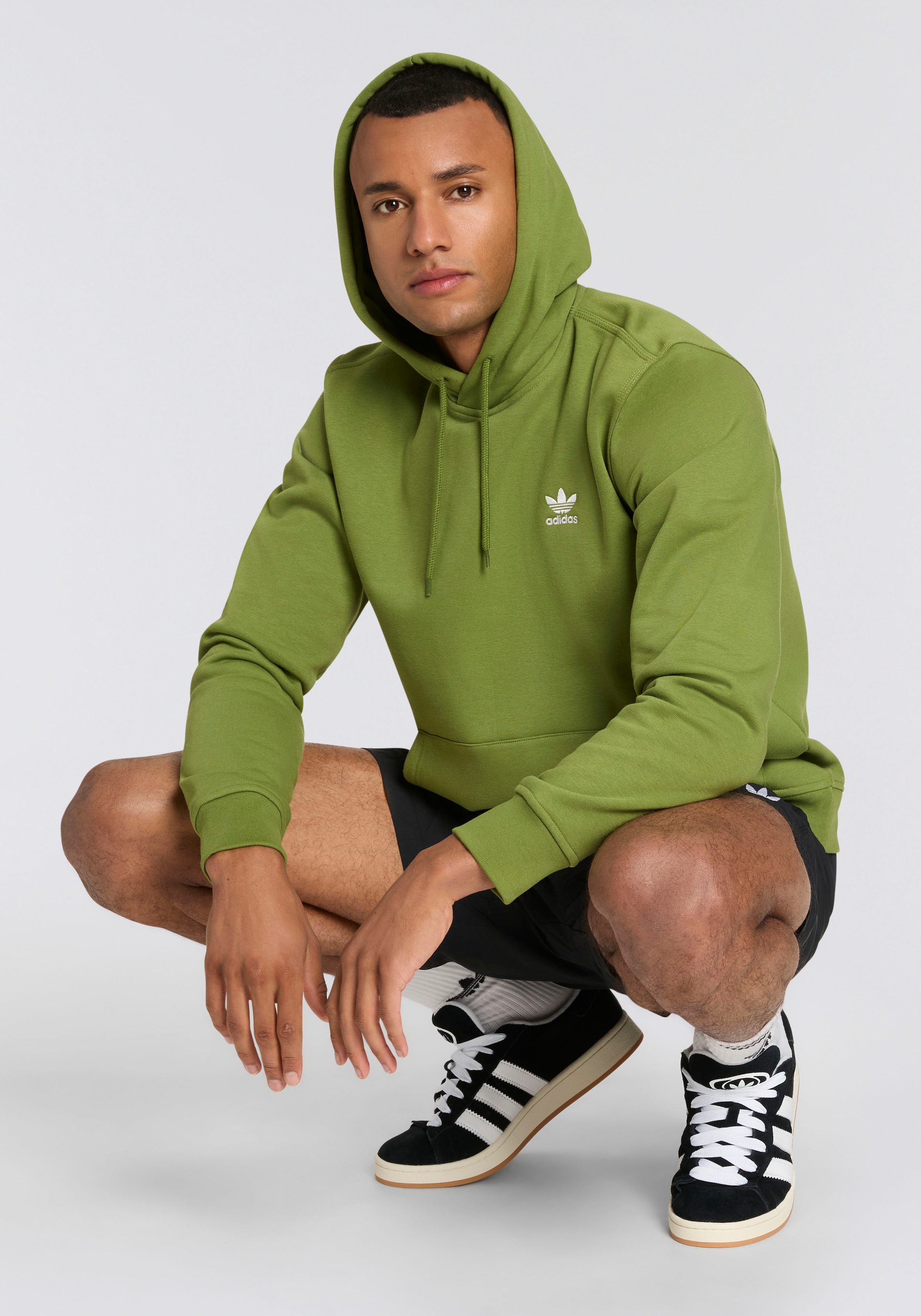 adidas Originals Kapuzensweatshirt »ESS HD«, Basic Hoodie, Kapuzenpullover mit Logo