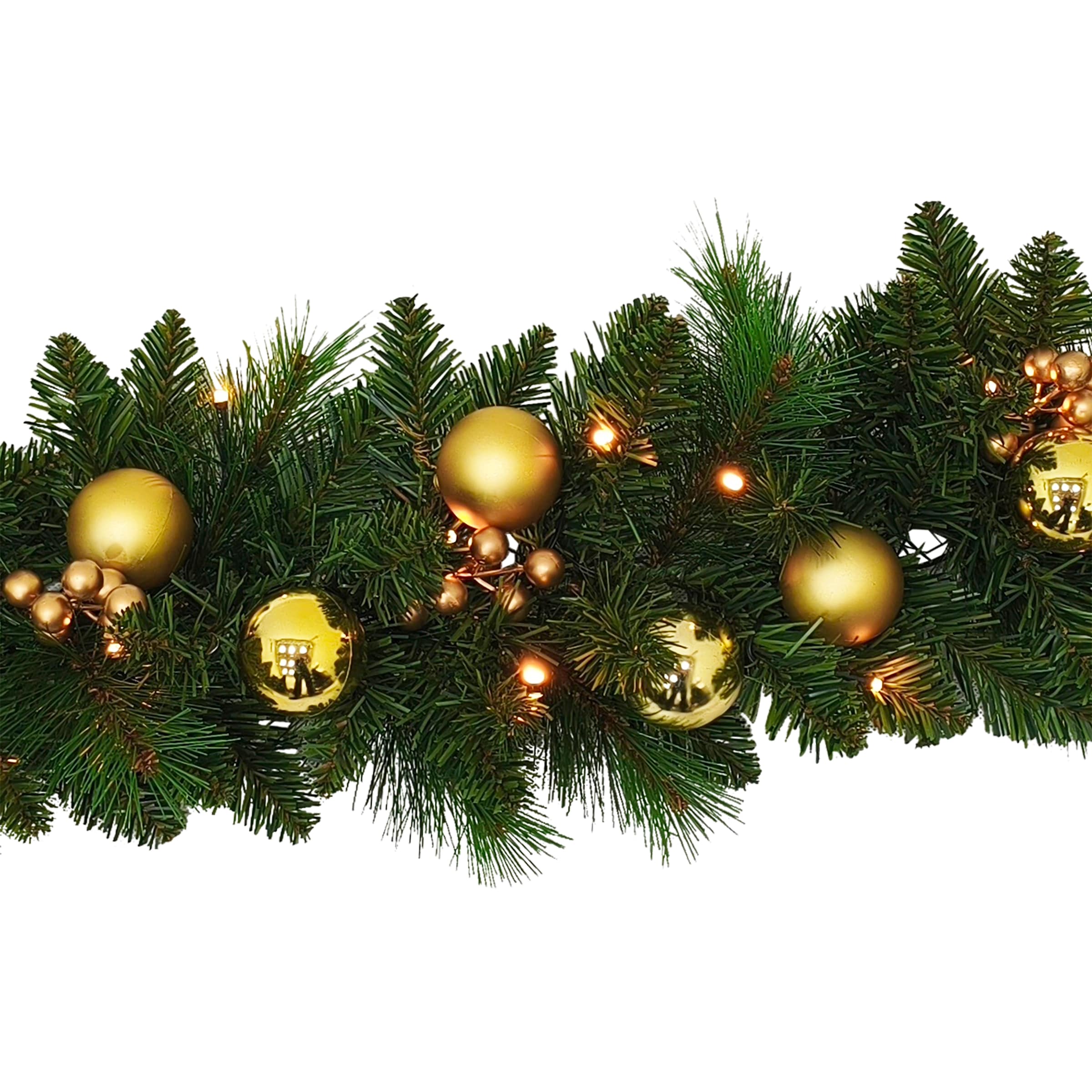 näve LED-Girlande »Noel« Batteriefach mit Ein- / Ausschalter, inkl. Timer (6on/18off)