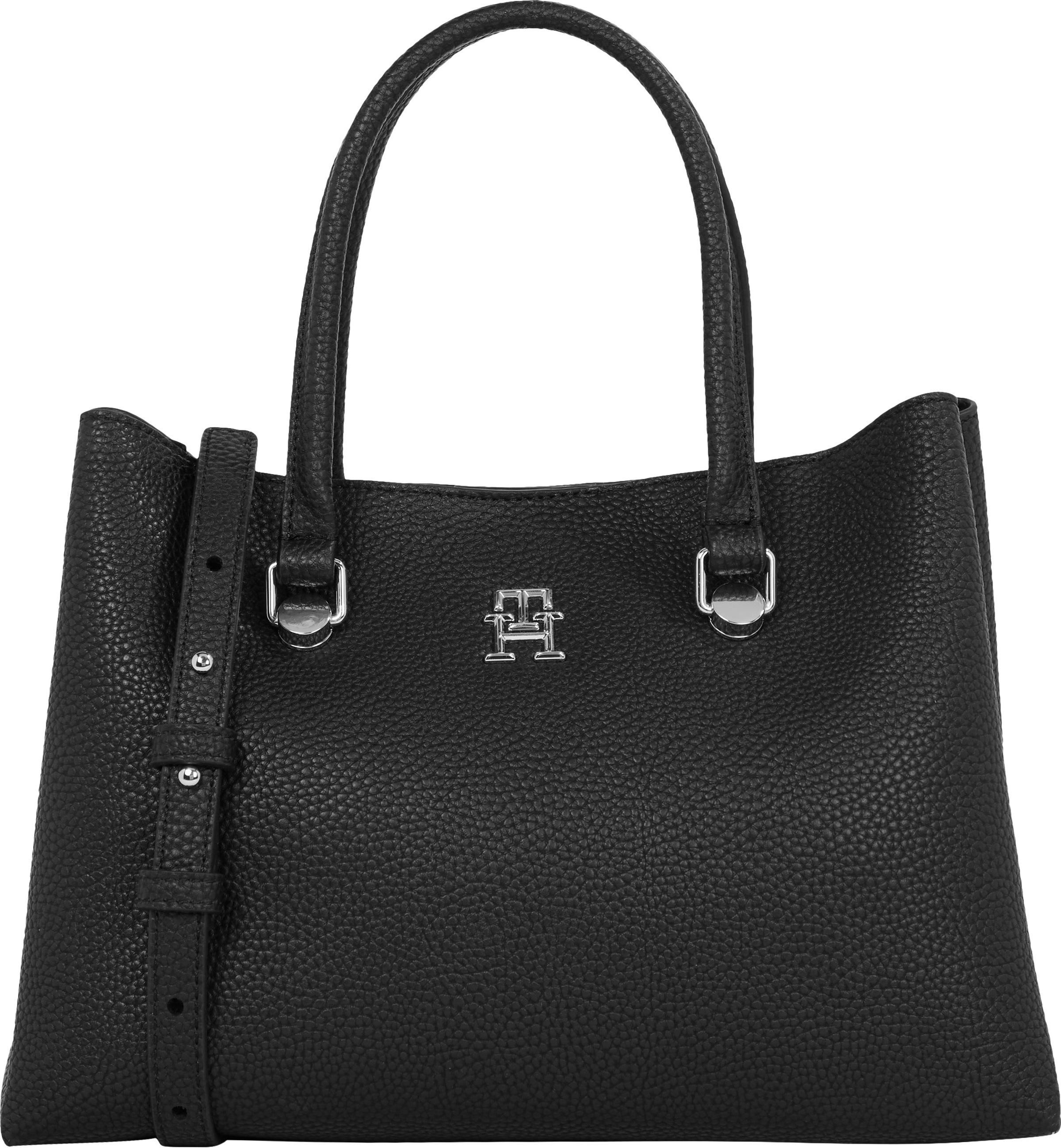 Tommy Hilfiger Henkeltasche »TH EMBLEM SMALL SATCHEL«, mit Reißverschlussinnenfach kaufen