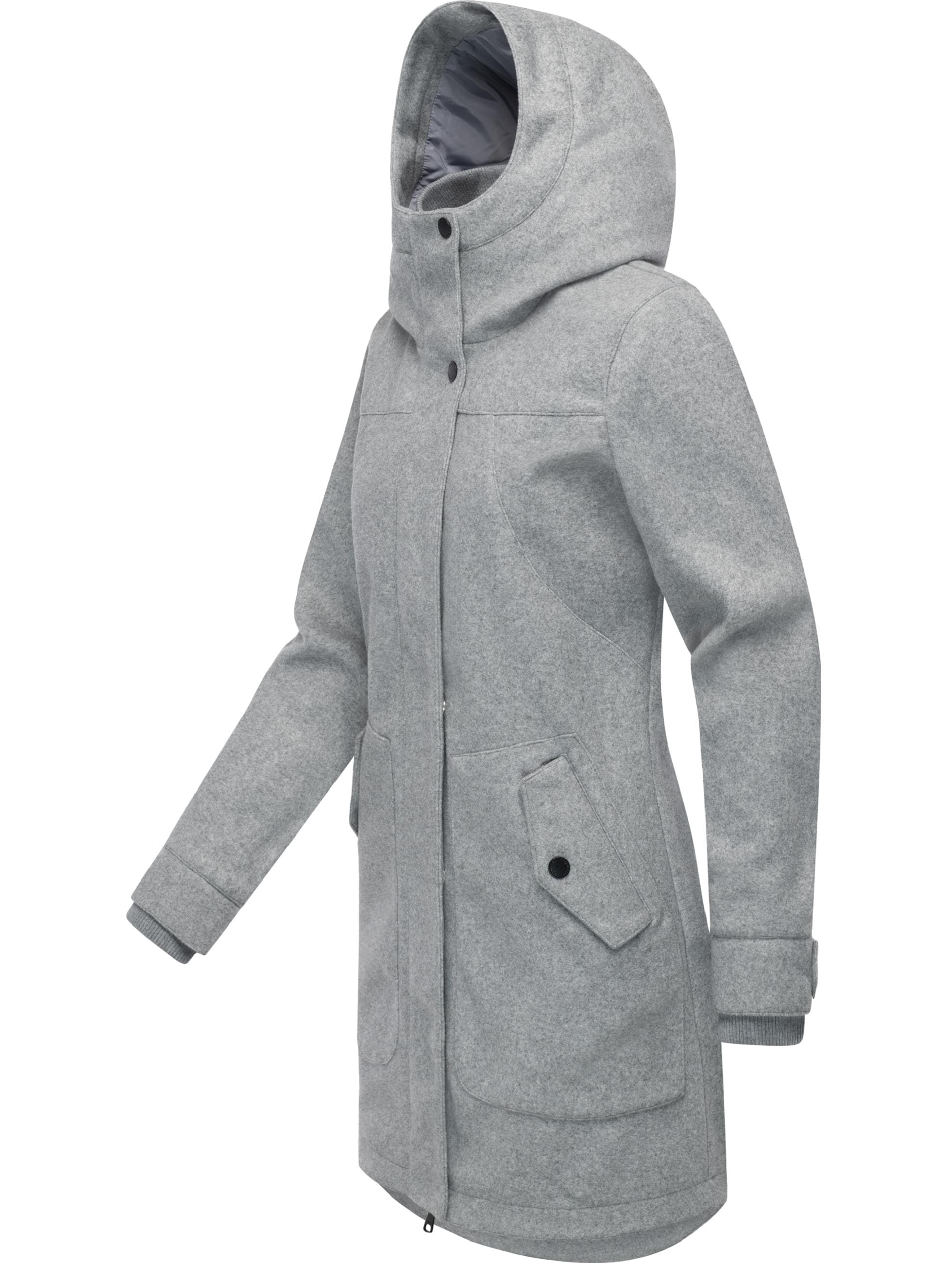 Ragwear Wollmantel »Wollmantel Janesha Coat«