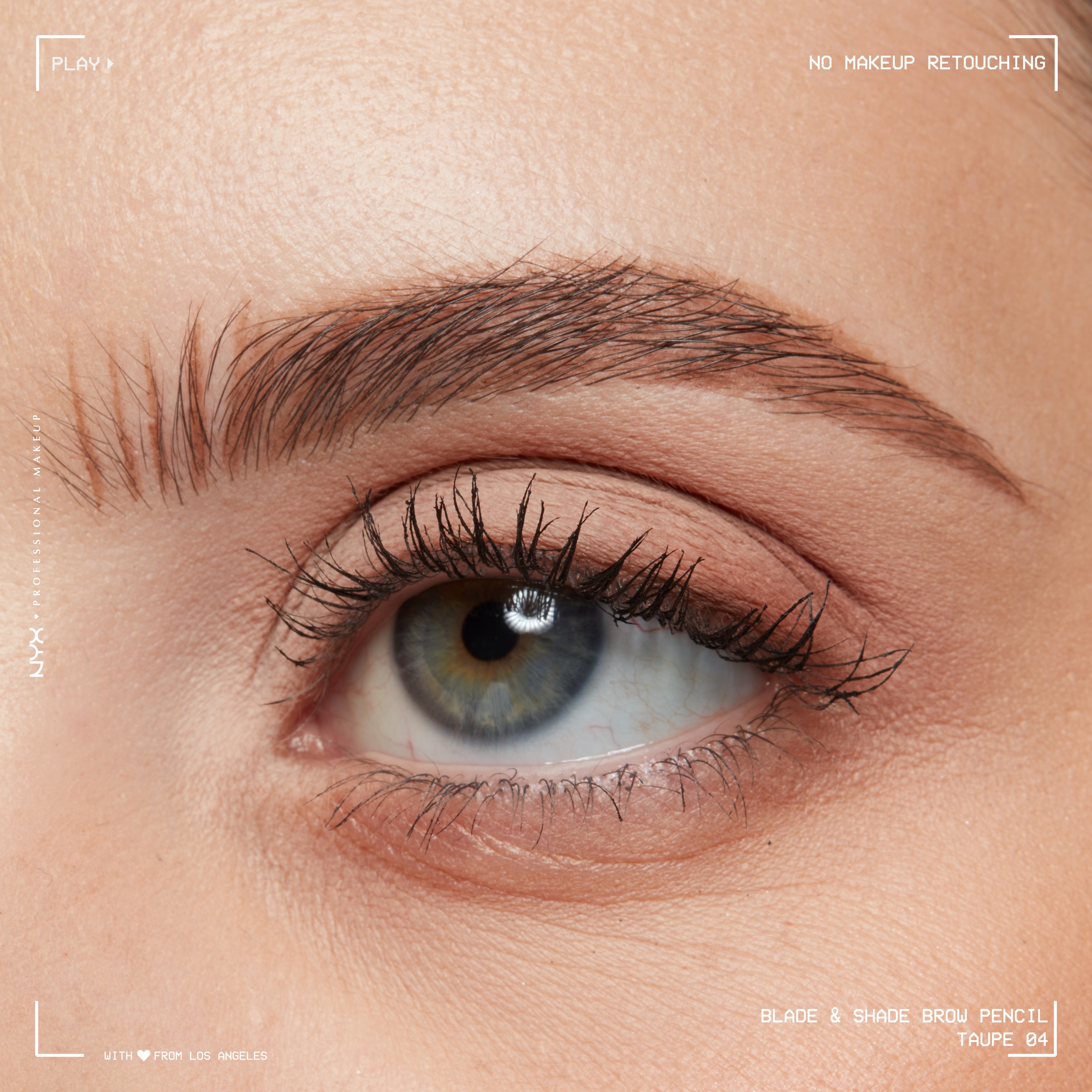 NYX Augenbrauenpflege »NYX Professional Makeup Blade & Shade Augenbrauenstift«