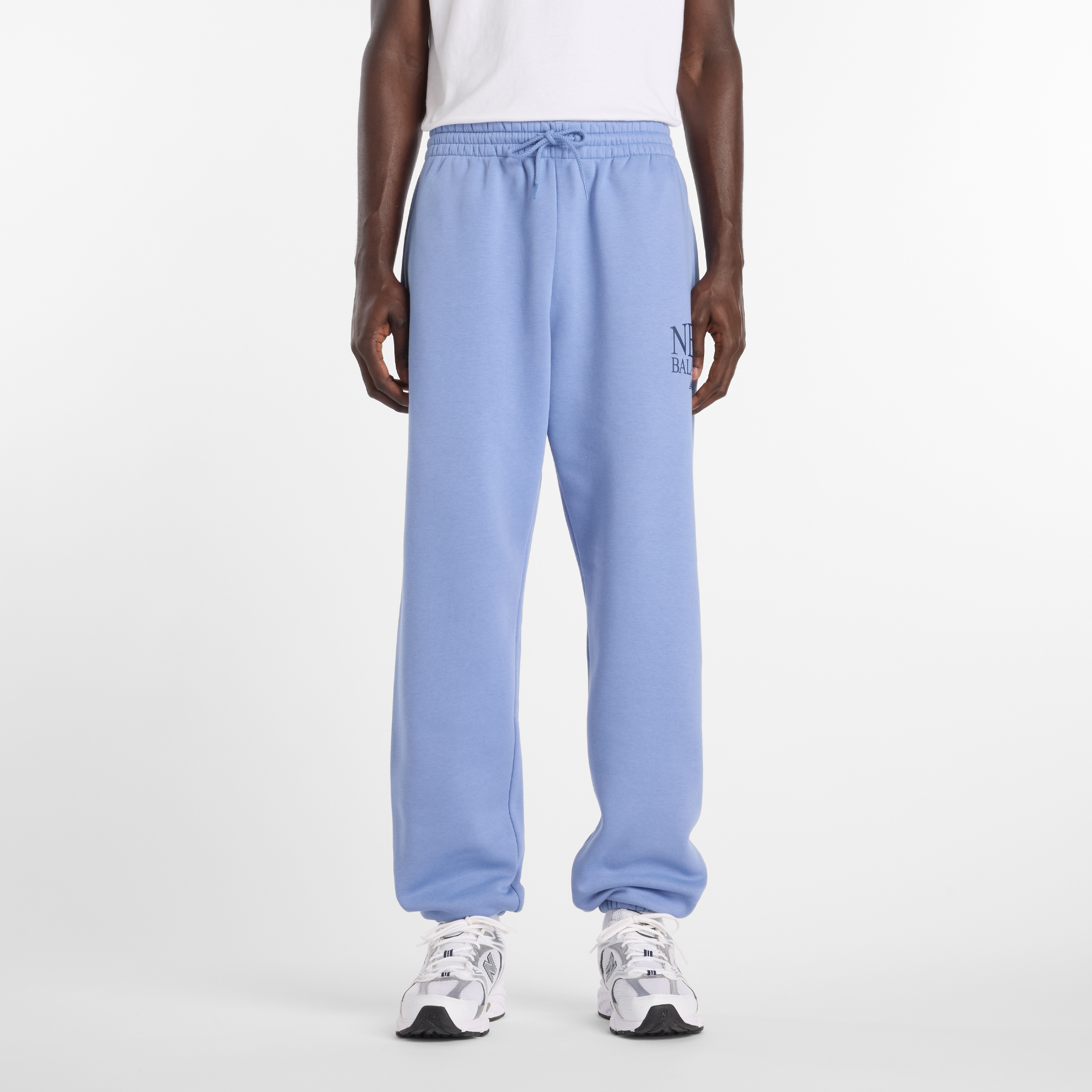 New Balance Jogginghose  aus weicher Fleece-Qualität, mit Kordelverschluss, bequeme Passform