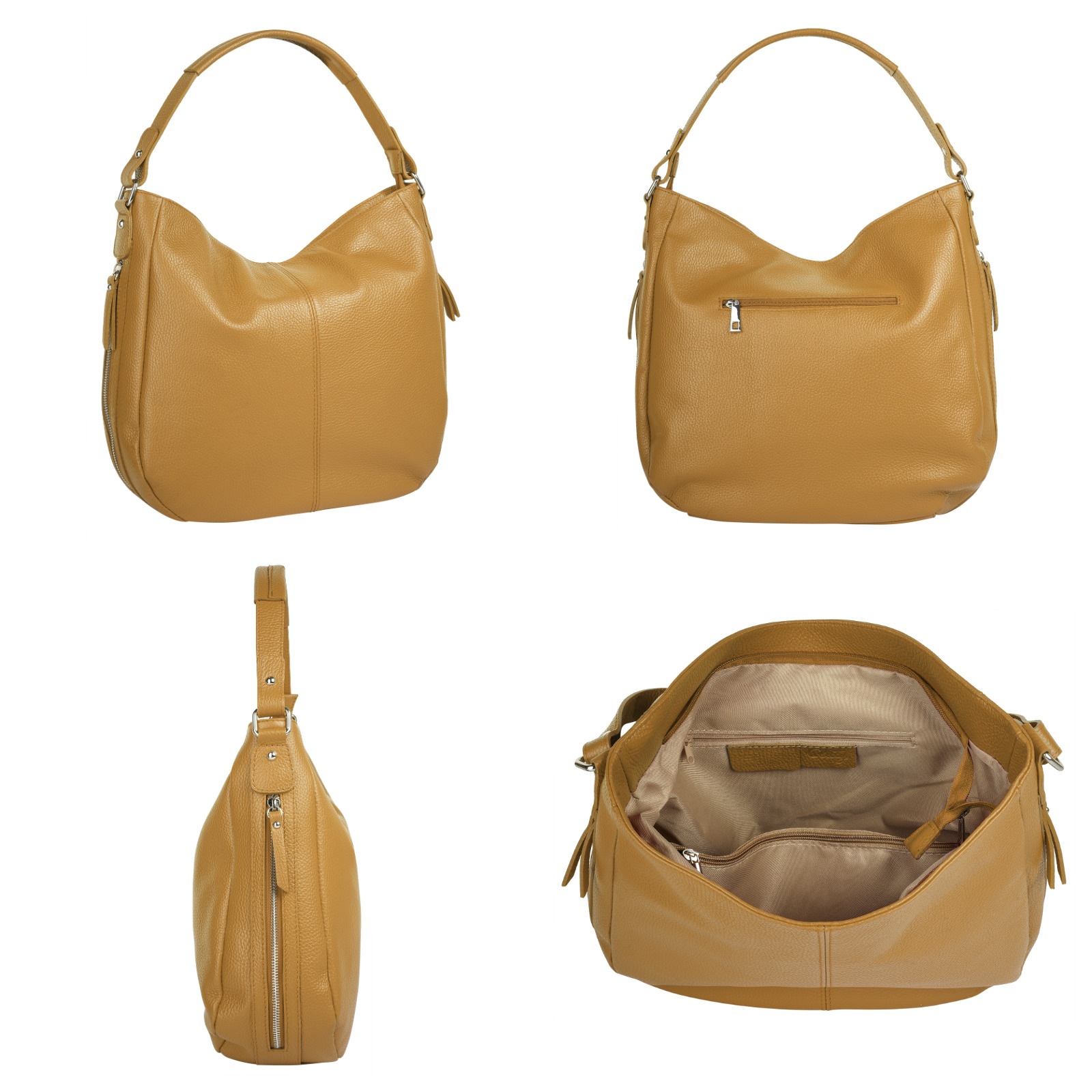 Cluty Shopper, echt Leder, Made in Italy