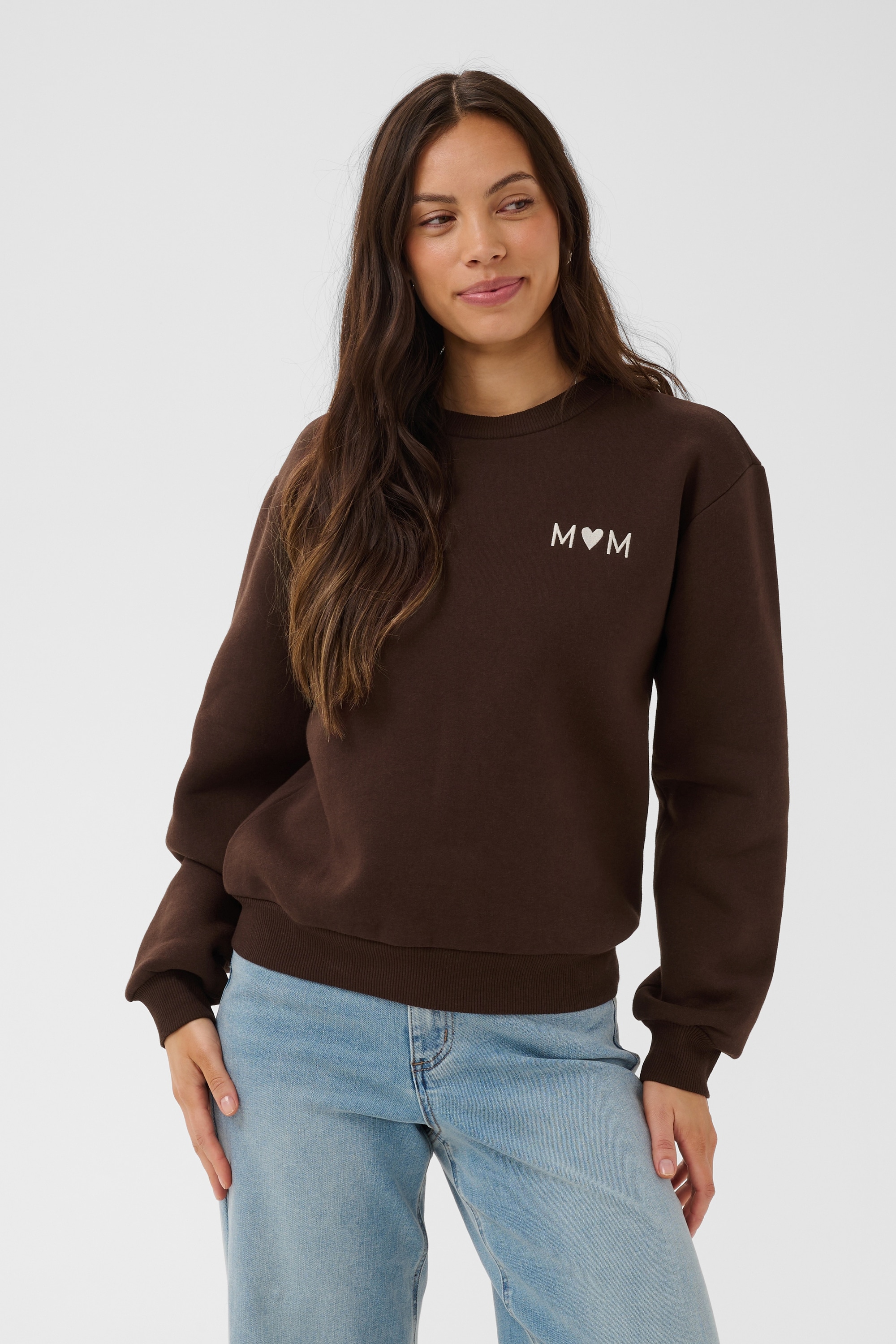 KAFFE Strickpullover »Sweatshirt KAmom«