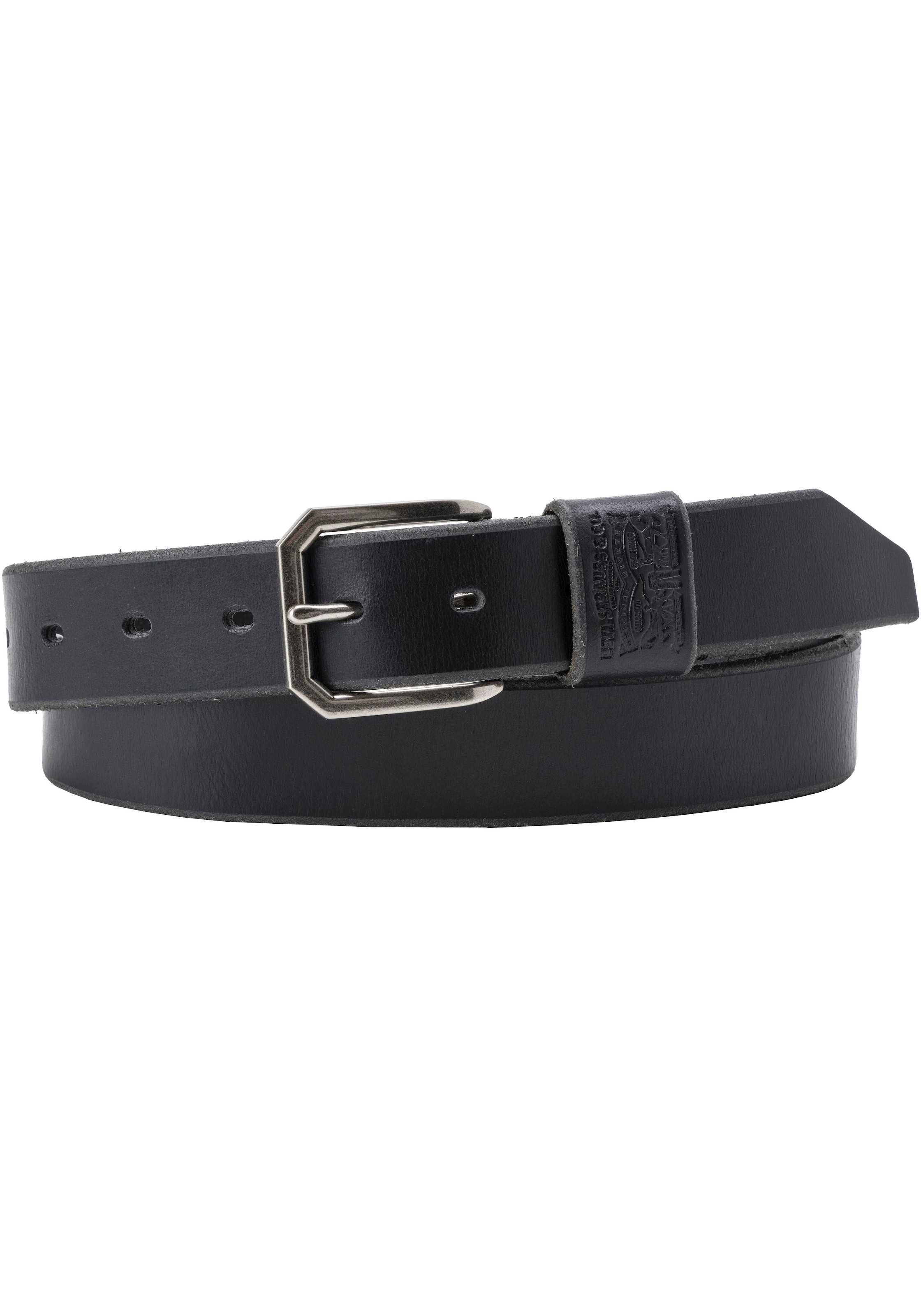 Levi's® Ledergürtel »WIDE LOOP TWO HORSE BELT« mit Logoprägung