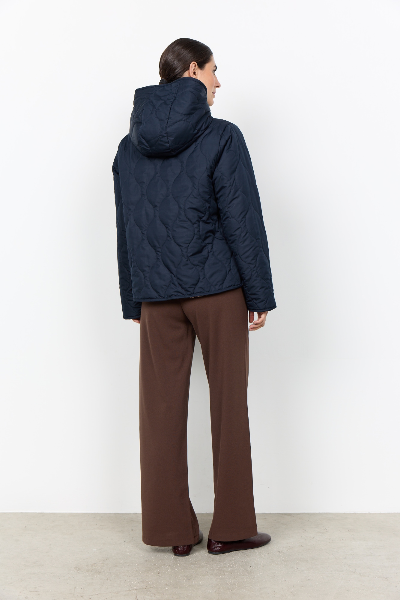 soyaconcept Steppjacke »SC-GELA 2« mit Kapuze Kunstfaser, weiches Plüschfutter