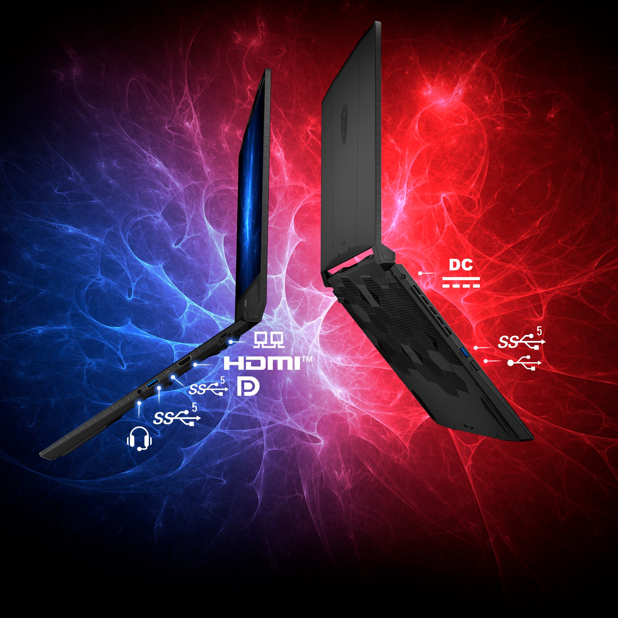 MSI Gaming-Notebook »Katana A17 AI B8VG-1008« 43,9 cm / 17,3 ″ AMD Ryzen 7 GeForce RTX 4070 1.000 GB SSD