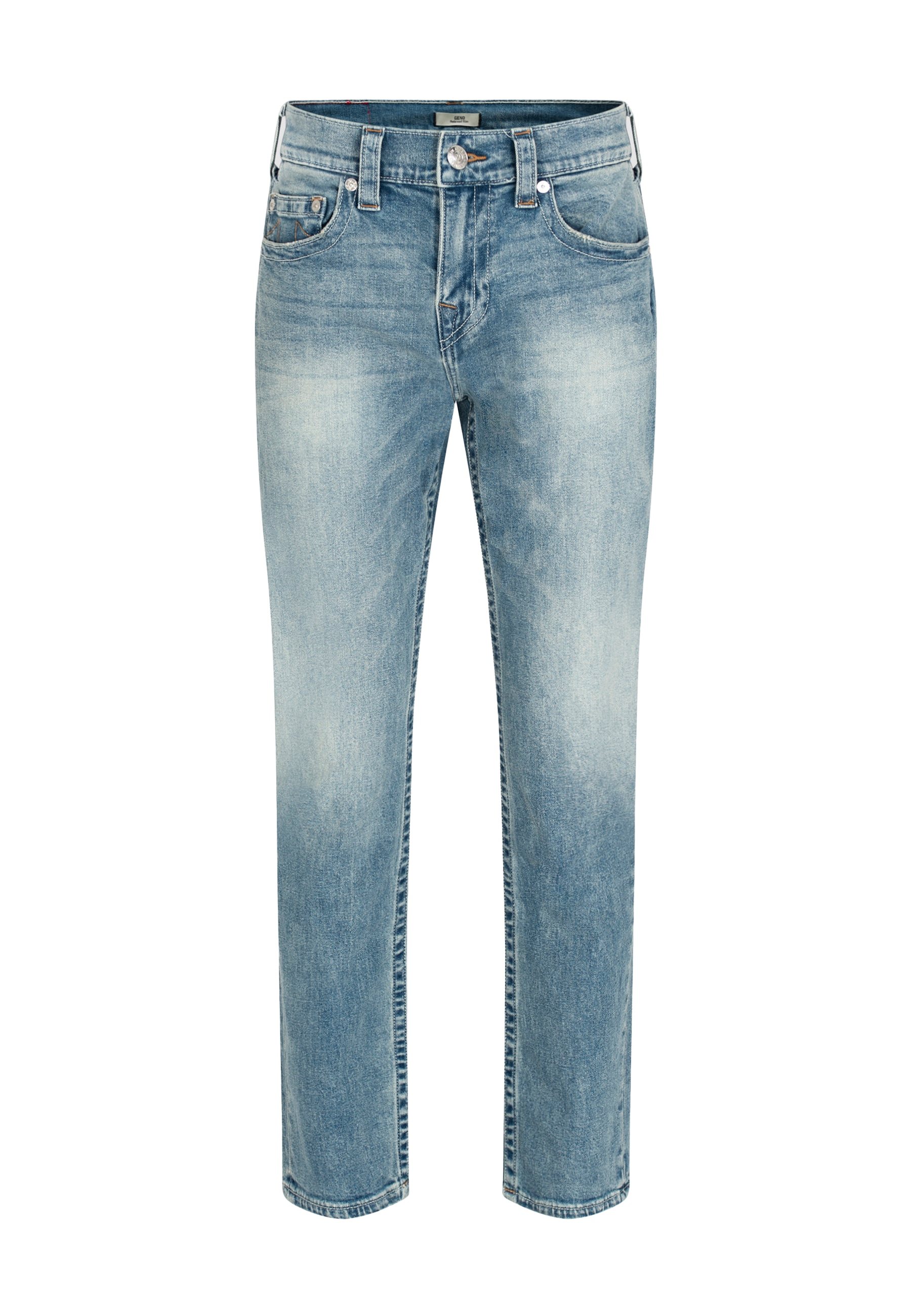 True Religion Tapered-fit-Jeans »GENO SN NO FLAP 32 IN« Baumwollmischung, relaxed fit