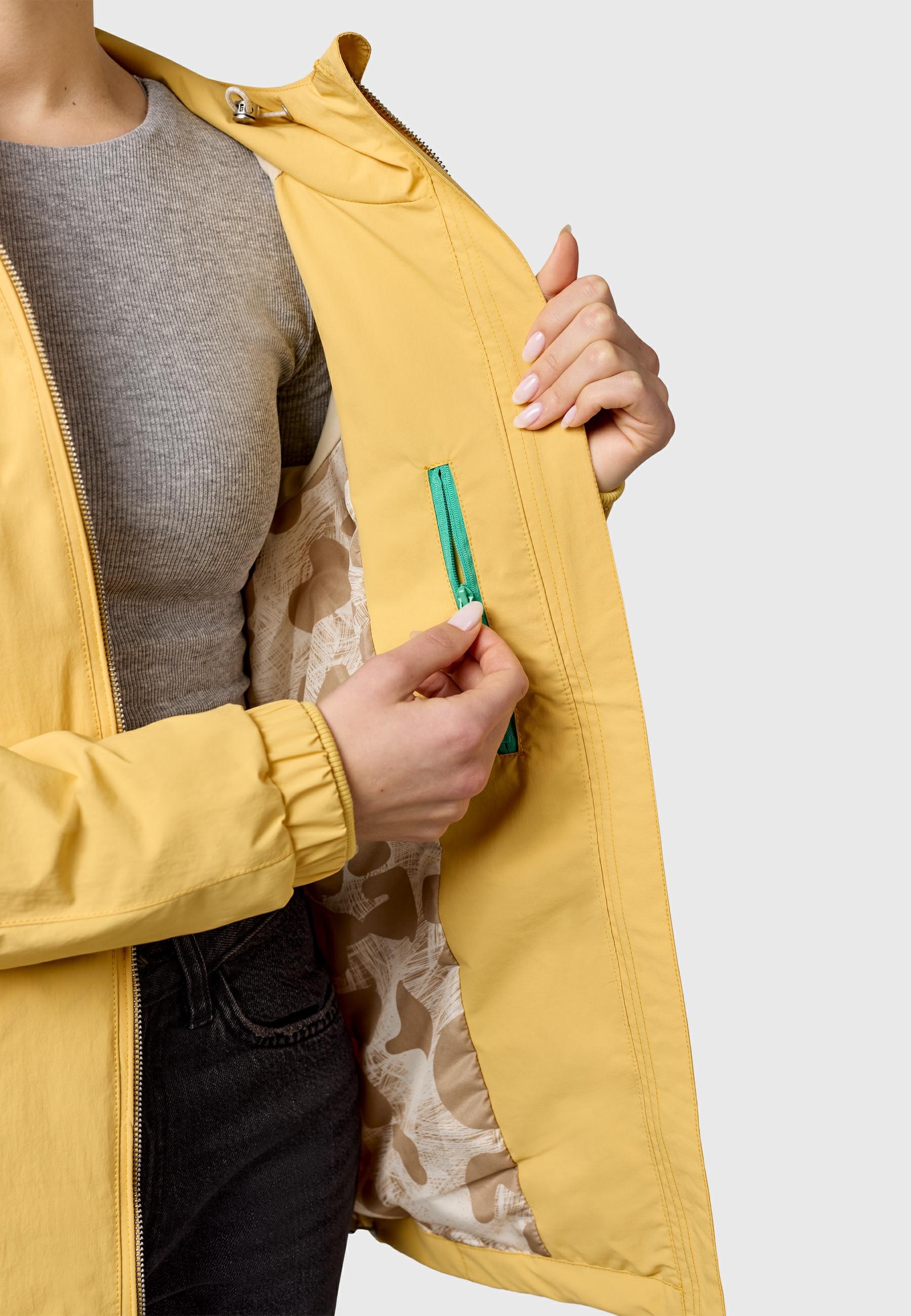 Ragwear Funktionsjacke »Funktionsjacke Dizzea« mit Kapuze Wasserdichte und atmungsaktive Übergangsjacke