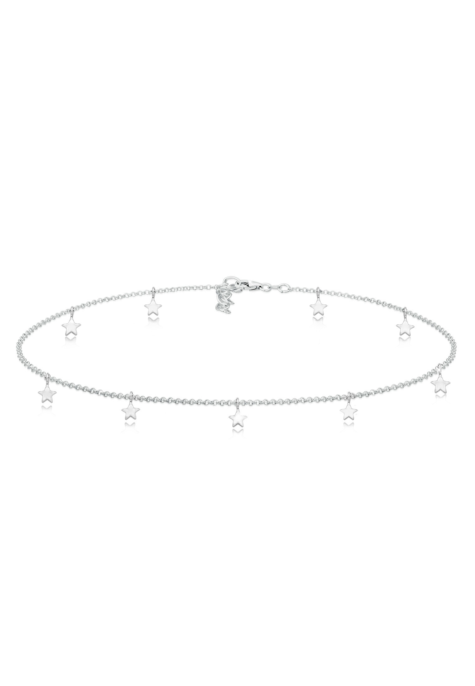 Elli Collier »Choker Kette Sterne Astro Look Basic 925er Silber«