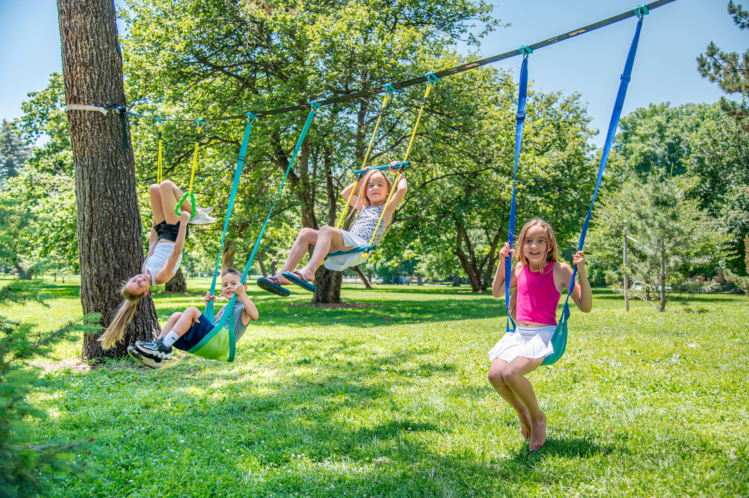 TRELINES Einzelschaukel »Swingset Gymnastik-Gurt, (11)«