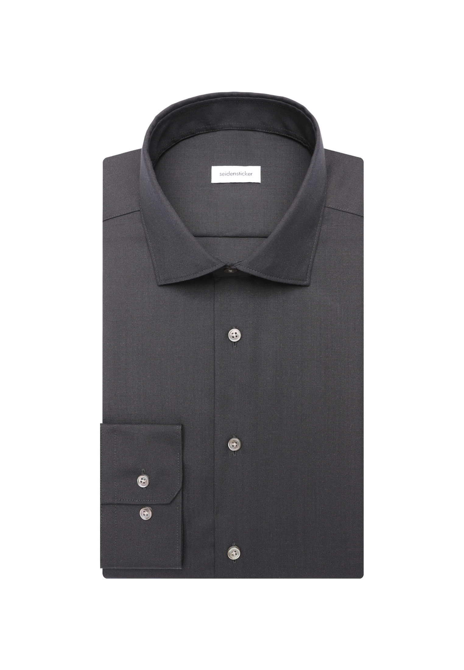 seidensticker Businesshemd »Schwarze Rose« Regular 1/1 Kentkragen Uni