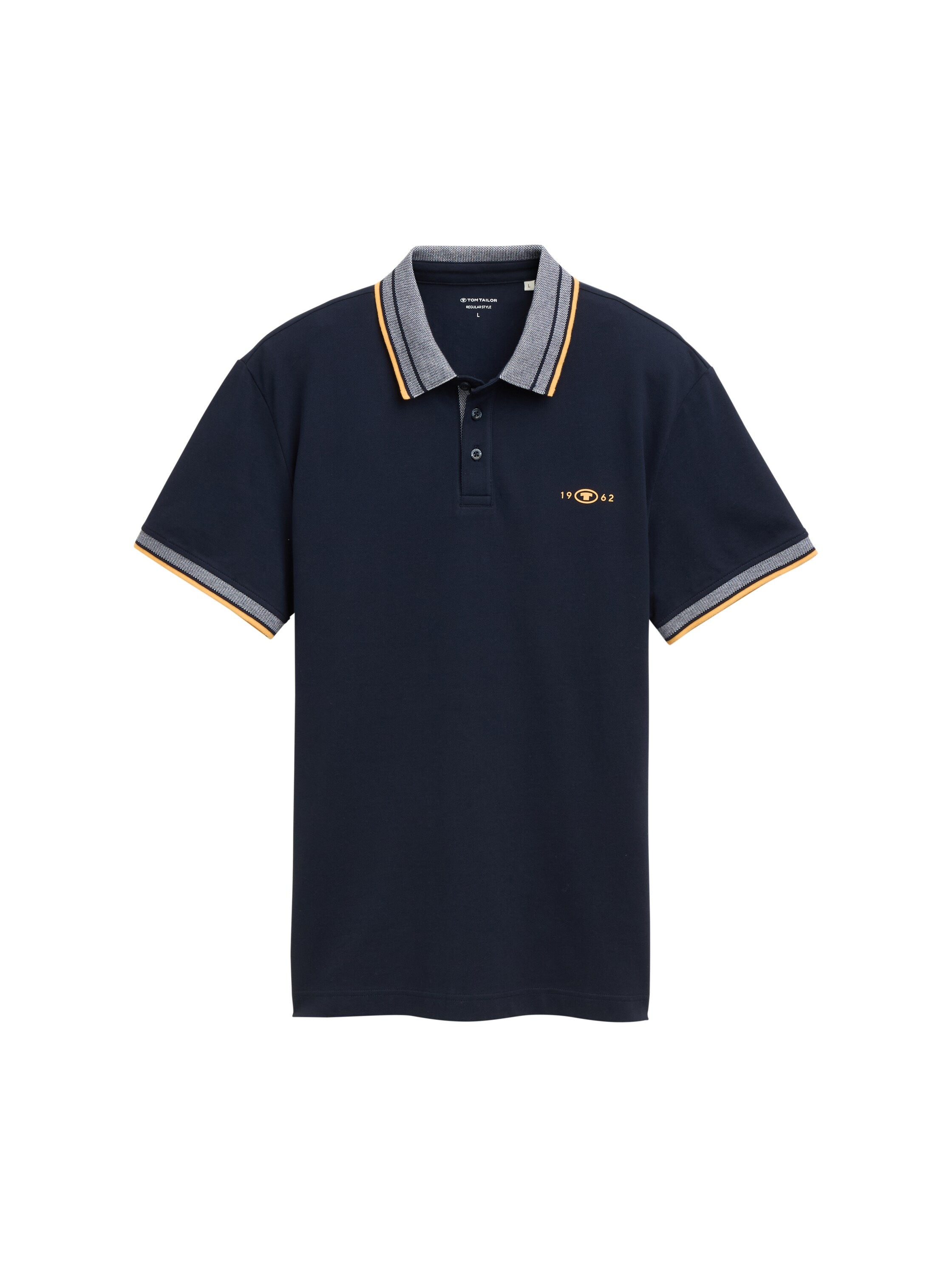 TOM TAILOR Poloshirt, mit Logo Stickerei