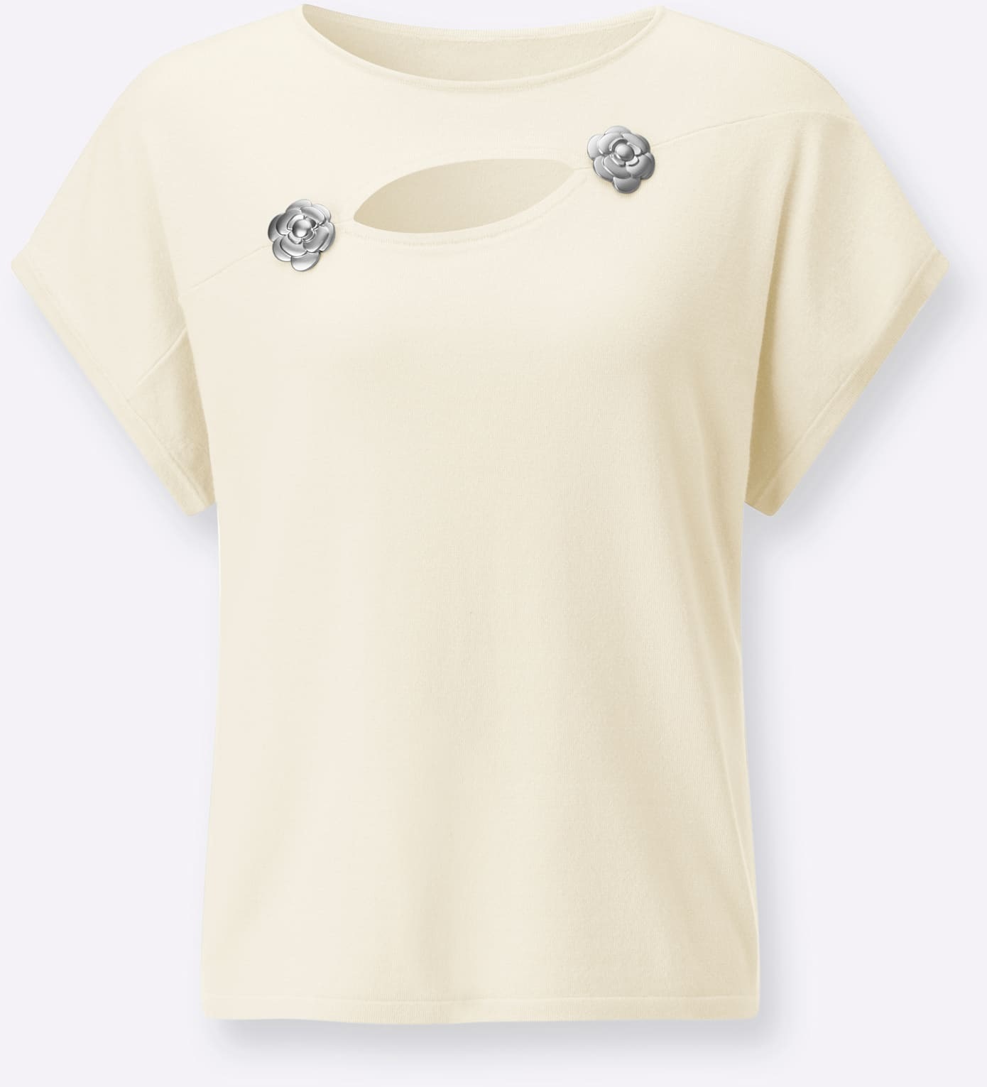 creation L Kurzarmpullover »Pullover«