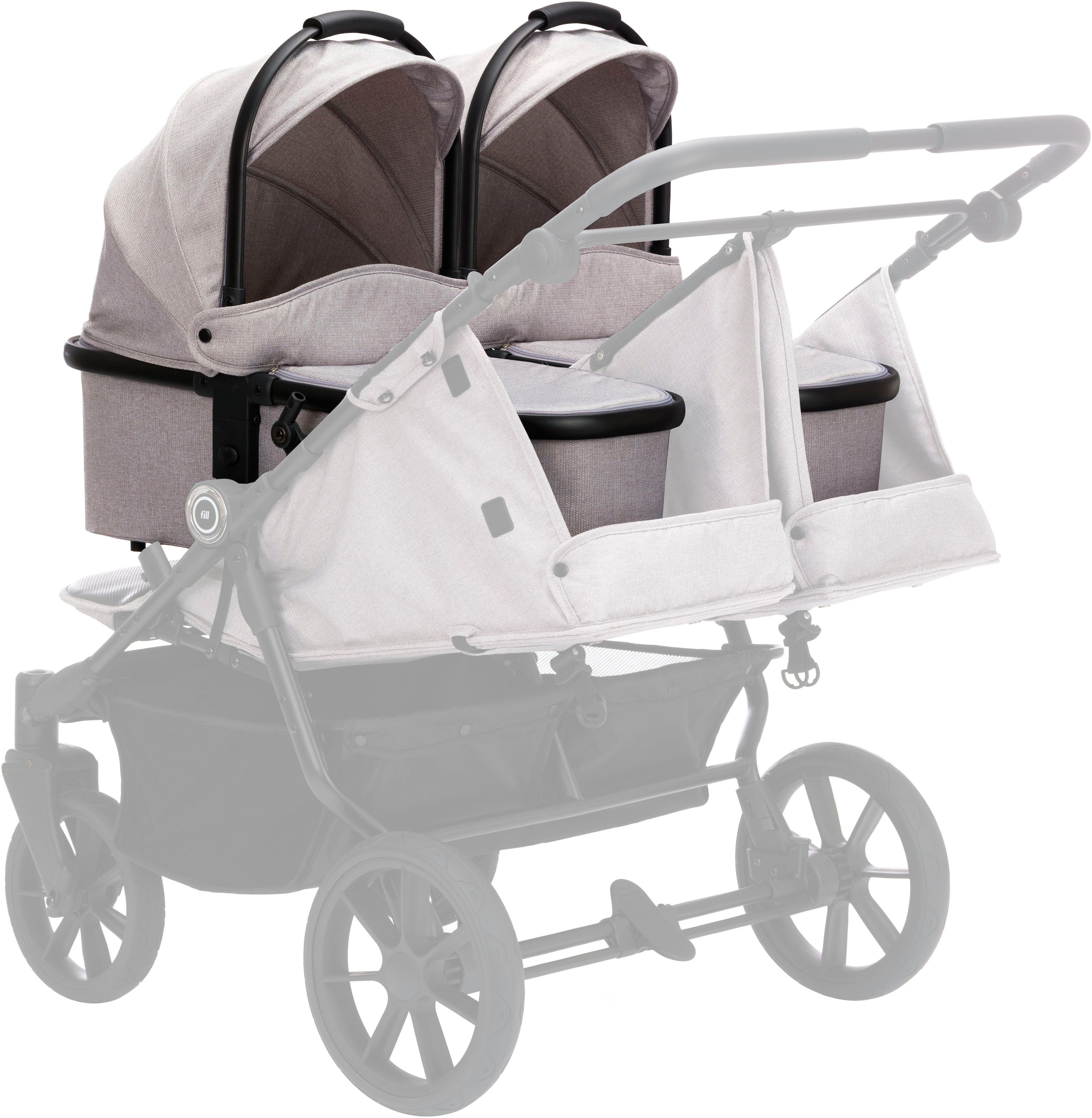 Fillikid Babywanne »für Zwillingswagen Duette S-131«