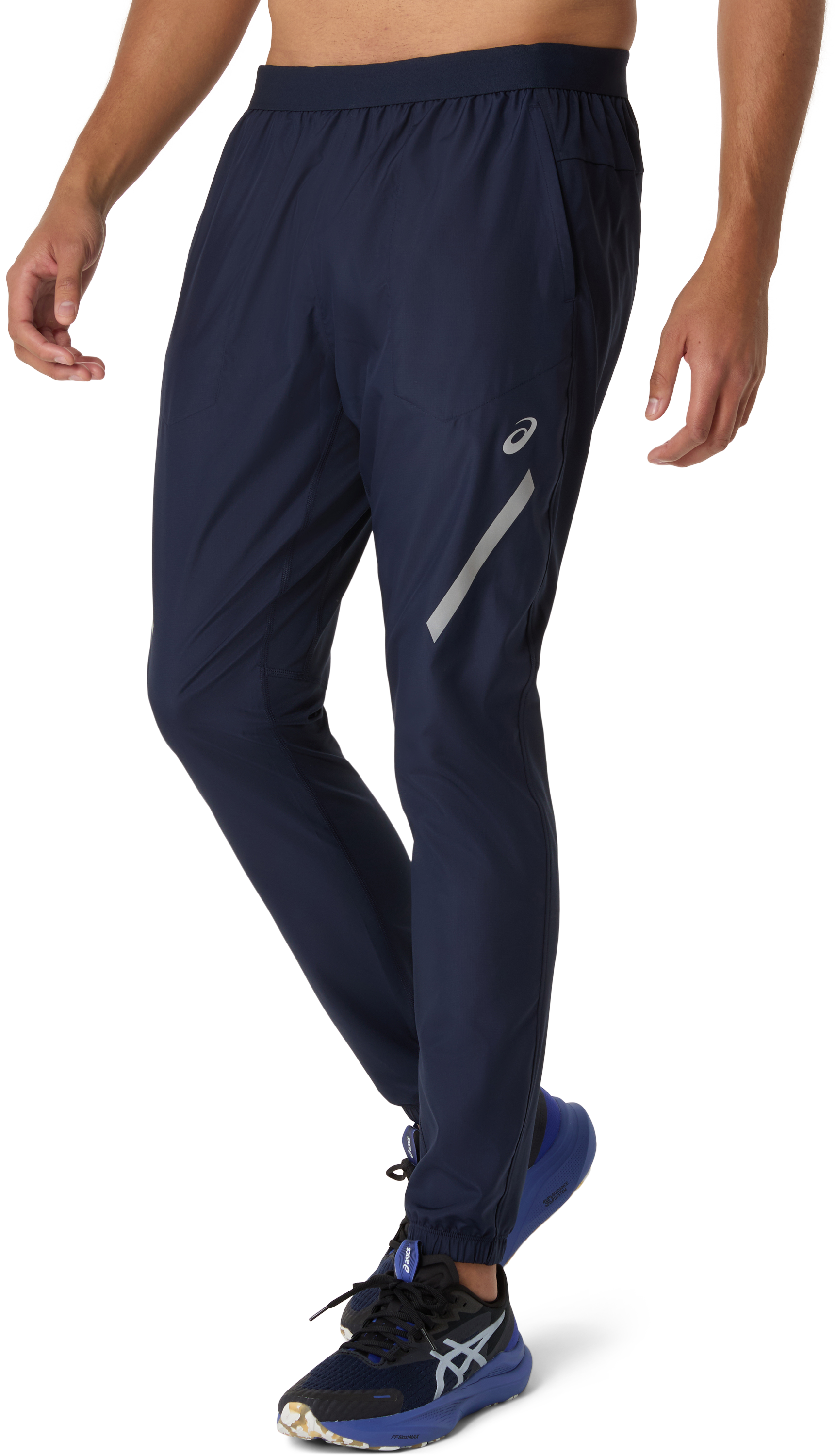 Asics Laufhose »LITE-SHOW PANT«, Reflektierende Details
