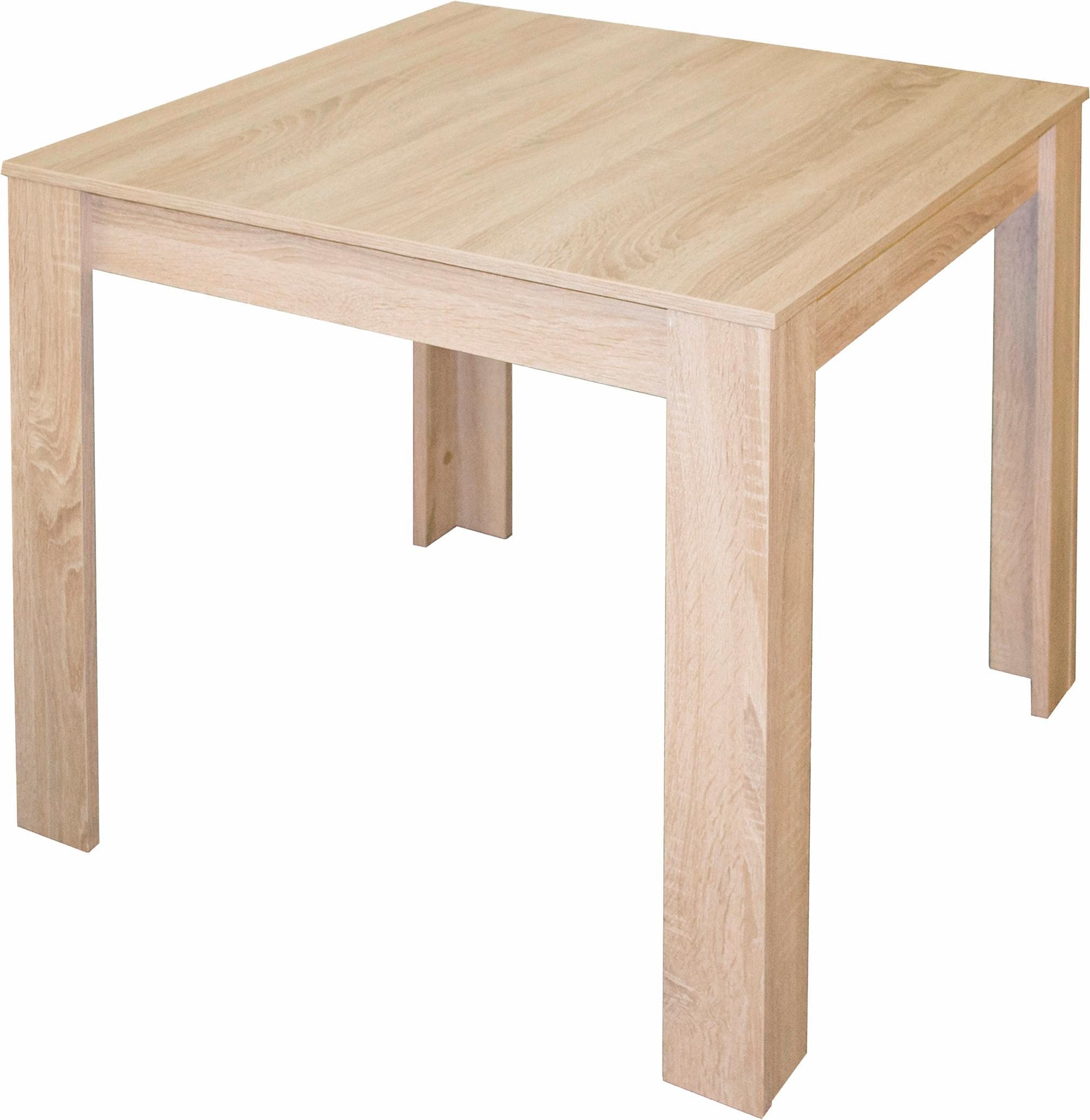 Mäusbacher Esstisch »TOPSELLER!« Küchentisch in braun, Größe B/H/T: 80 cm x 75 cm x 80 cm