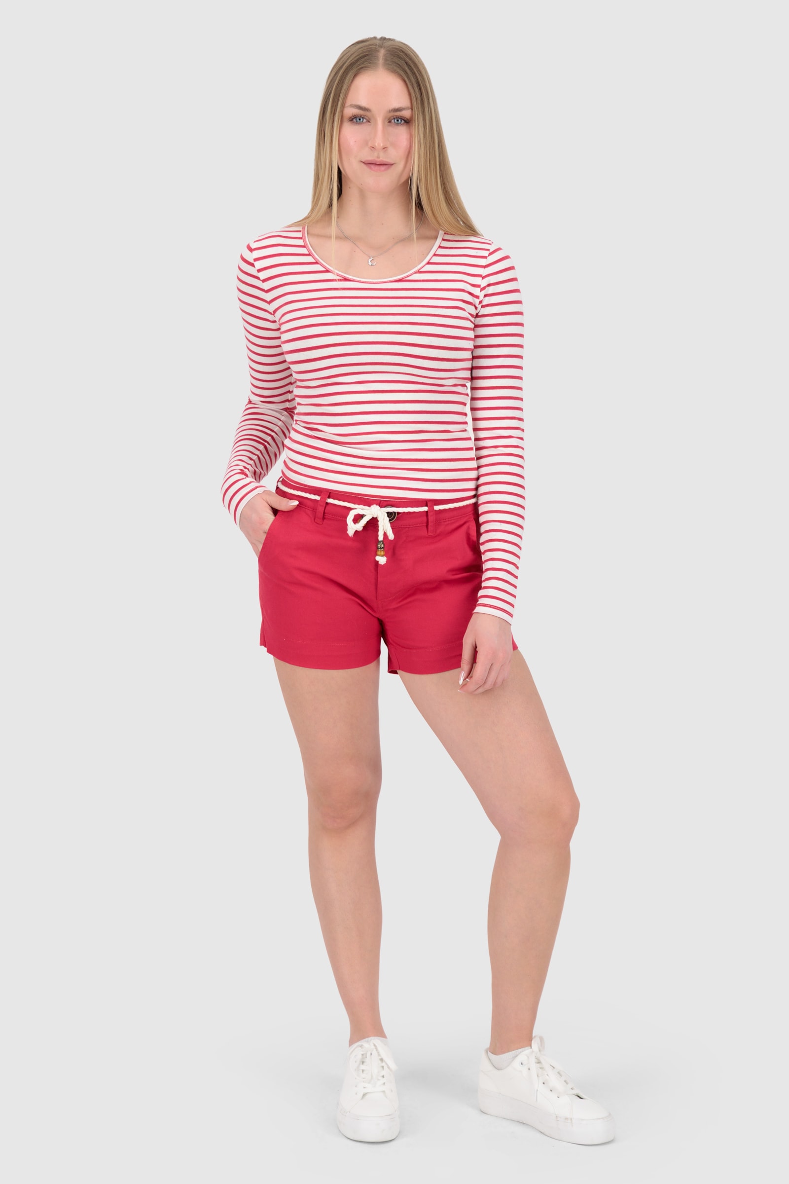 Alife & Kickin Shorts  leichte Kurzhose aus Baumwoll-Materialmix mit Regular Fit