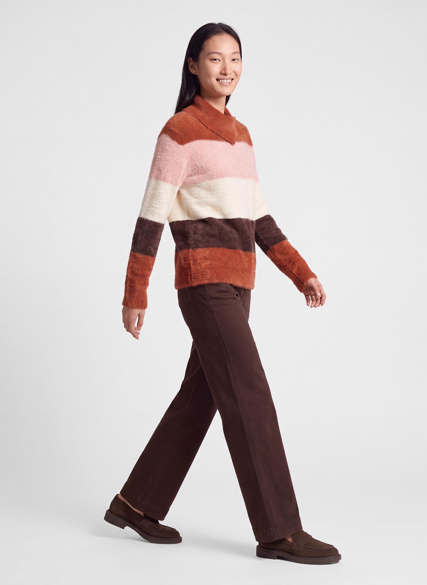 Rabe Strickpullover im Colorblocking-Style