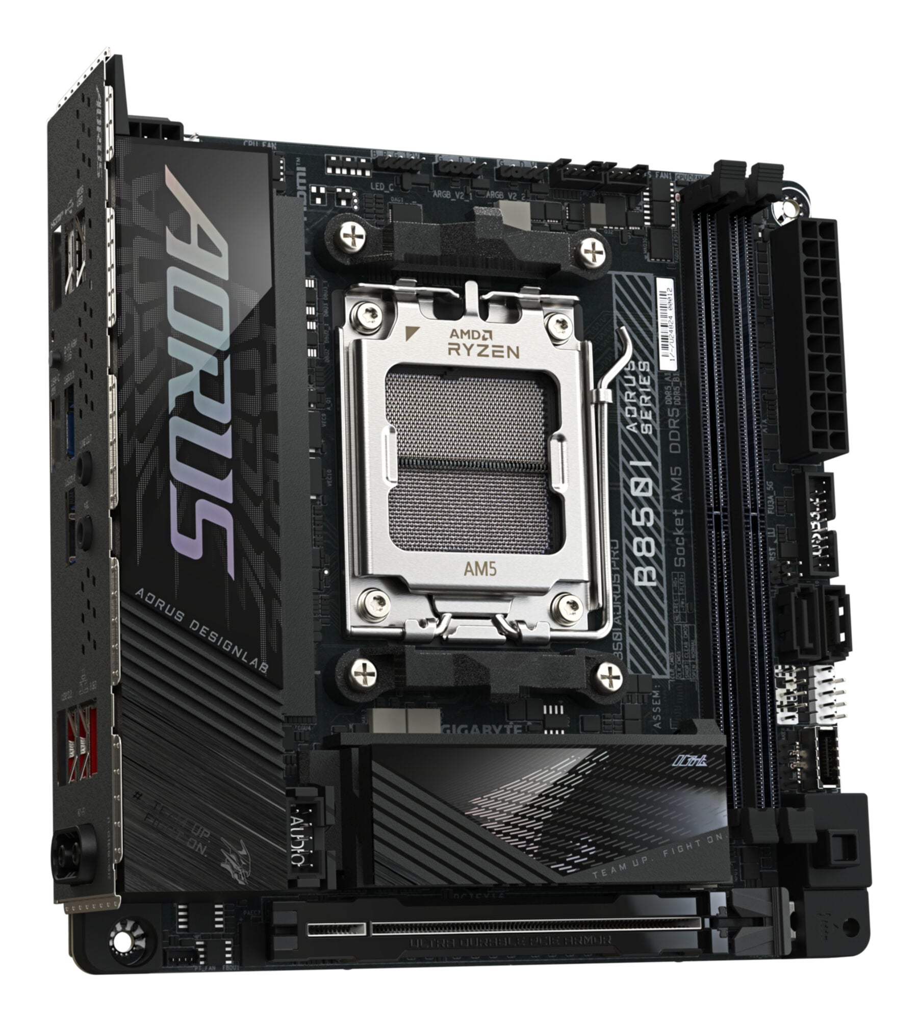 Gigabyte Mainboard »B850I AORUS PRO Motherboard - Unterstützt AMD Ryzen 9000 Serie CPUs, 8«