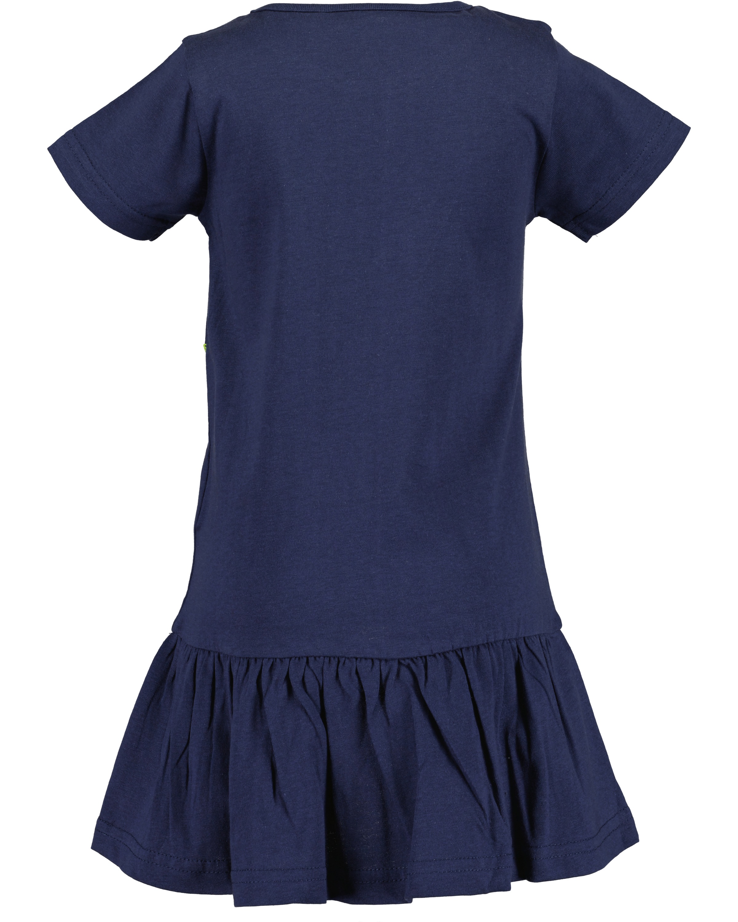 Blue Seven Jerseykleid »Blue Seven Mädchen Kleid mit Regenbogen« aufgesetzte Tasche