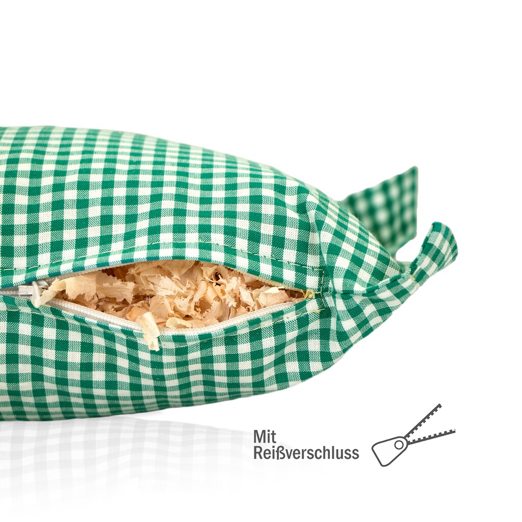 Zirbelino Duftkissen »Zirbenduftkissen«, Füllung: 100% Zirbenspäne, Bezug: 100% Baumwolle, (1 St.), mit reinen Zirbenspänen gefüllt - Made in Austria