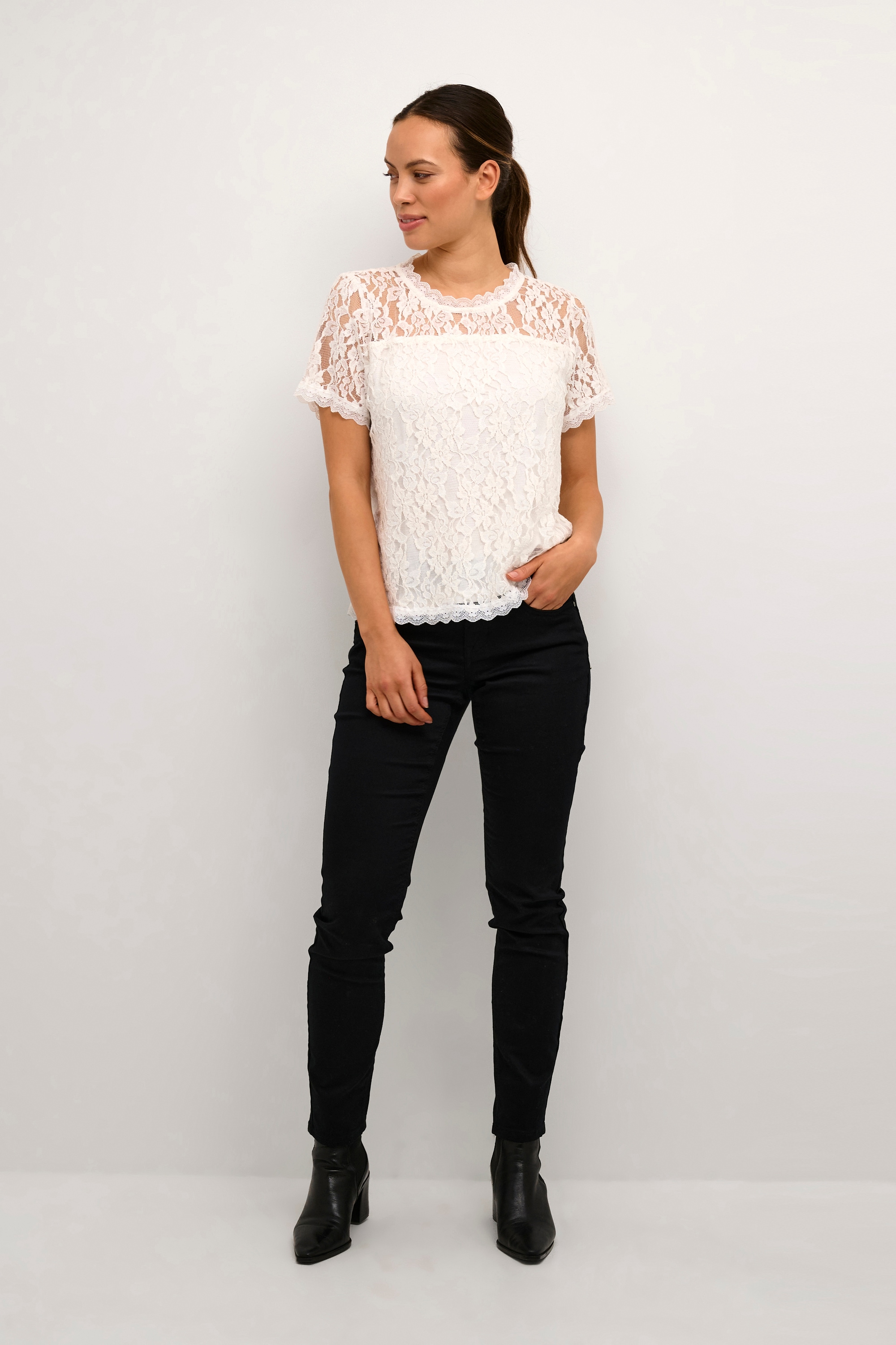 Cream Kurzarmbluse »Kurzarm-Bluse CRKit«