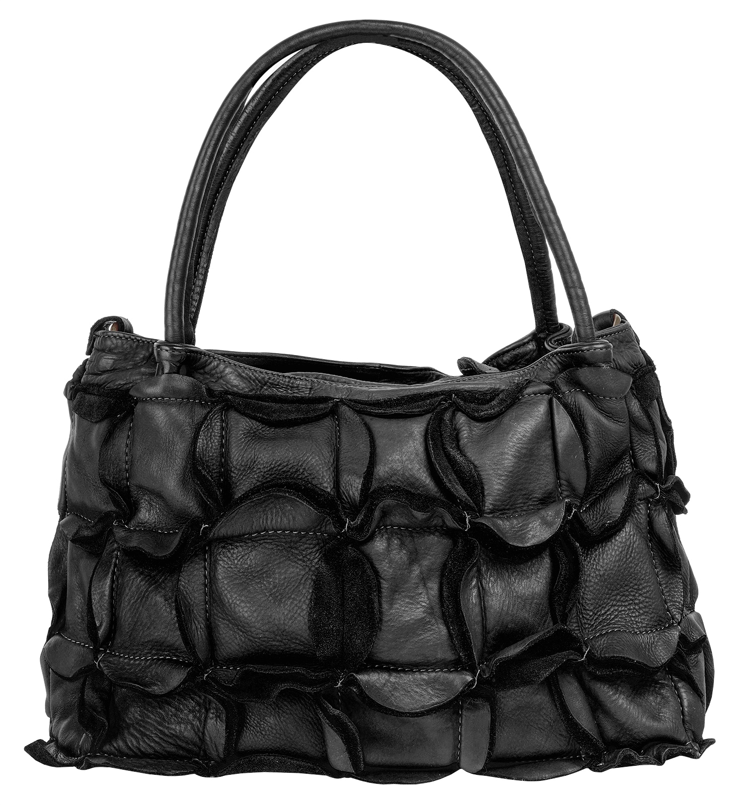Samantha Look Shopper, echt Leder, Made in Italy
