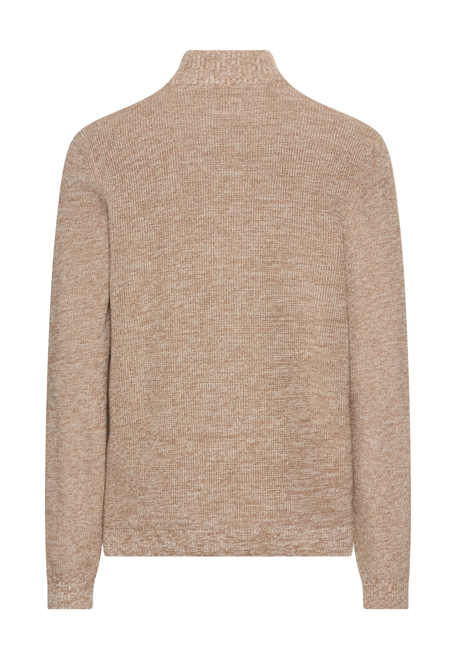 camel active Strickjacke mit Logo Stickerei