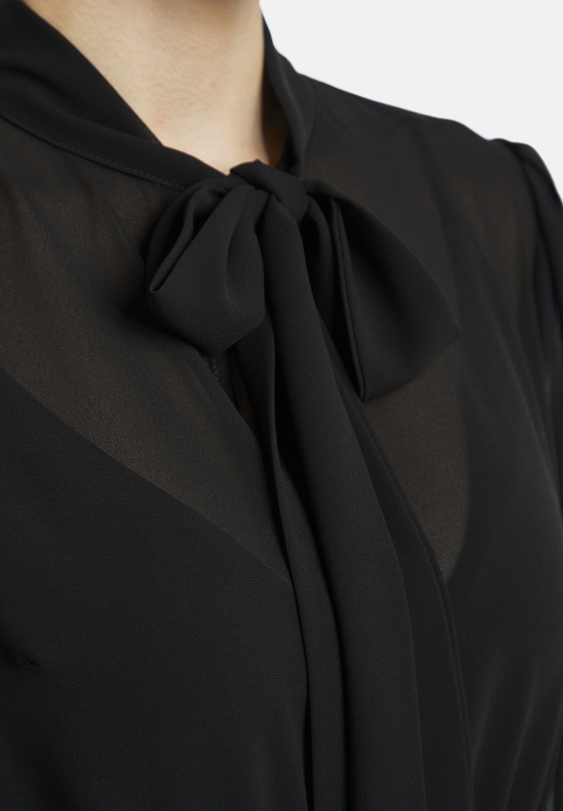 Nicowa Abendkleid »ARIWELA« Ohne Taschen weich fließender Chiffon