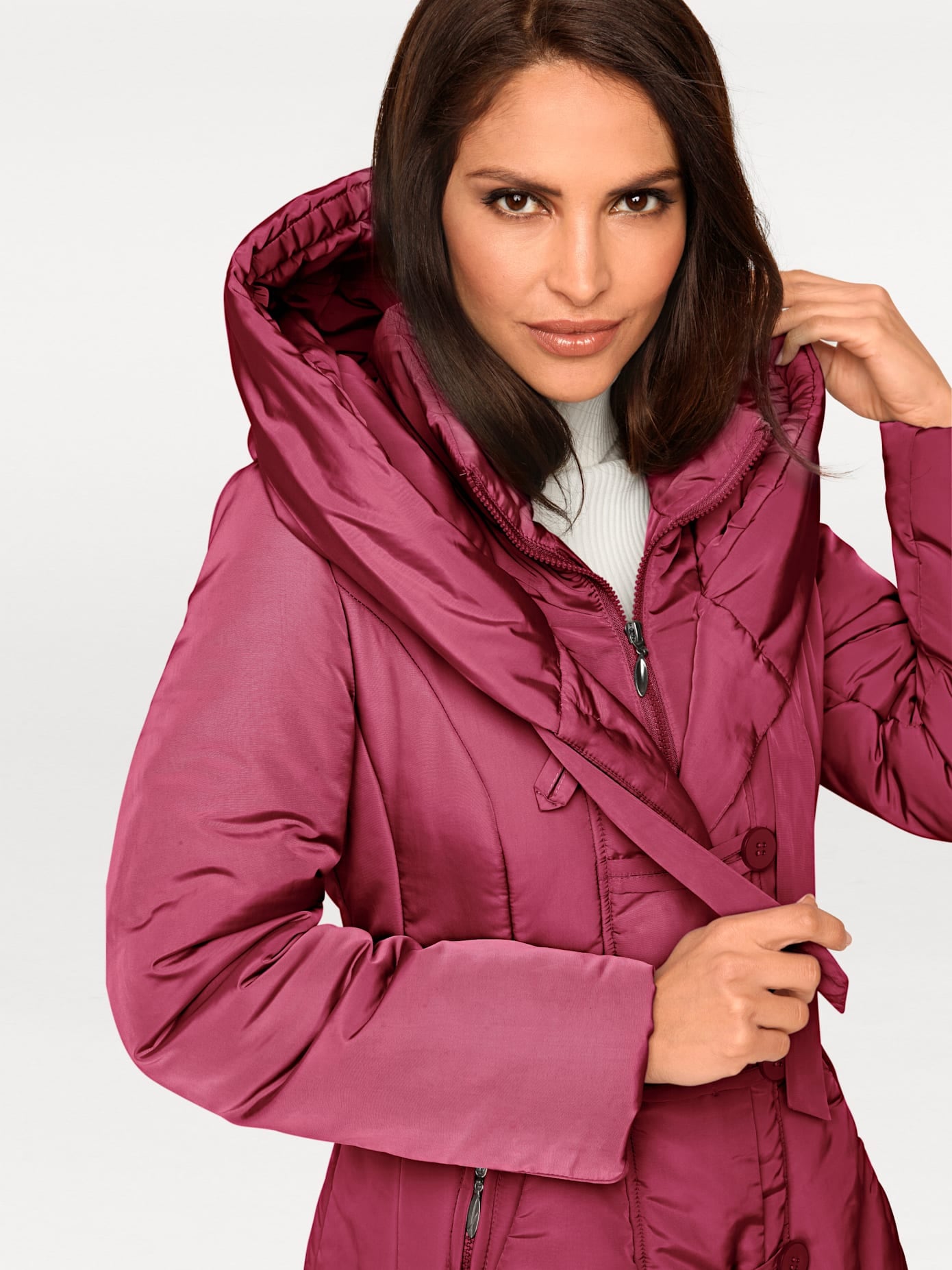 heine Parka, mit Kapuze