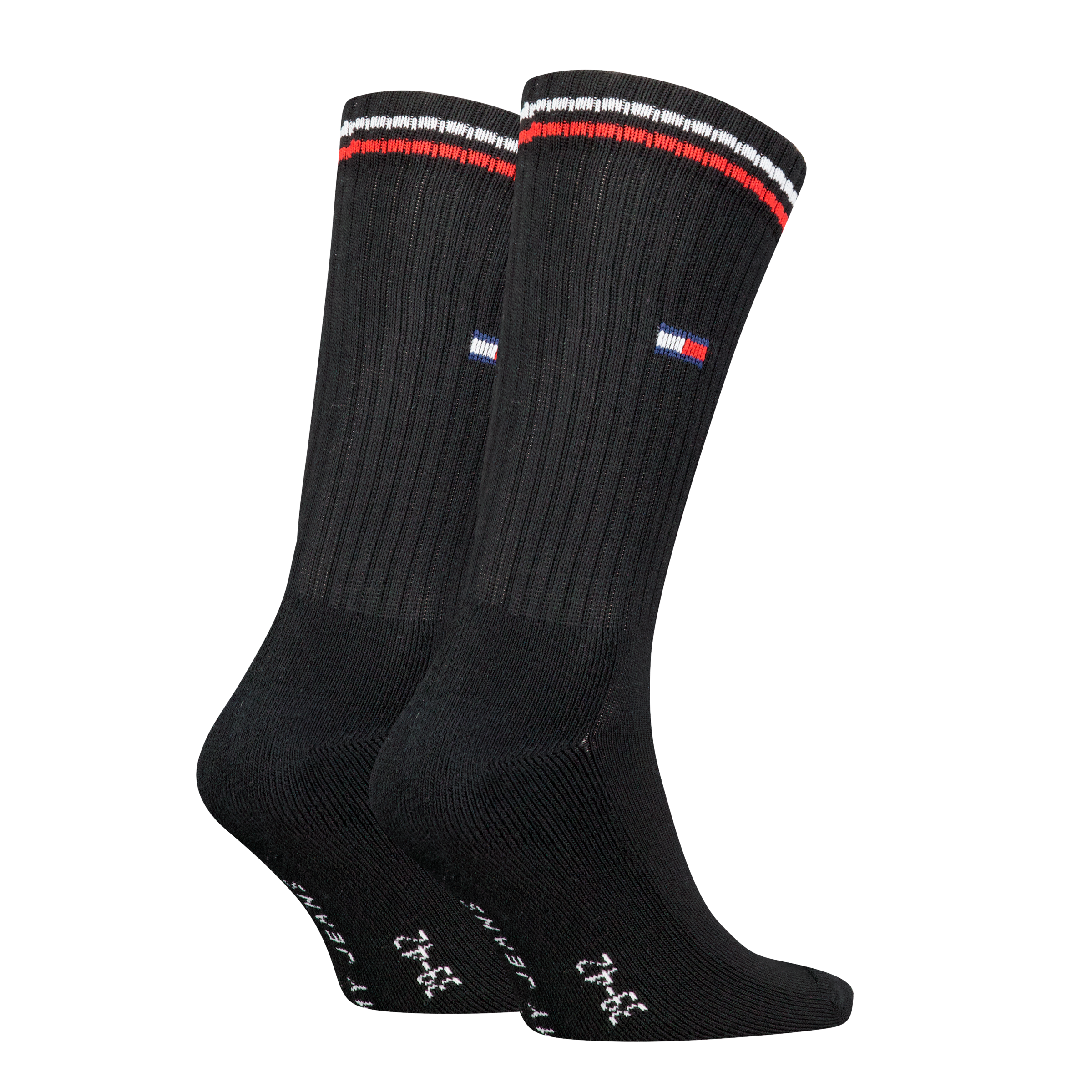 Tommy Hilfiger Socken »TH UNI TJ SOCK 2P ICONIC« 2 Paar,  Verstärkte Ferse und Spitze für zusätzliche Strapazierfähigkeit