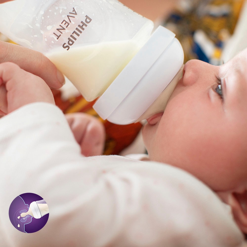 Philips AVENT Babyflasche »Natural Response SCY903/03«, 3 Stück, 260ml, ab  dem 1. Monat bei OTTO | Babyflaschen