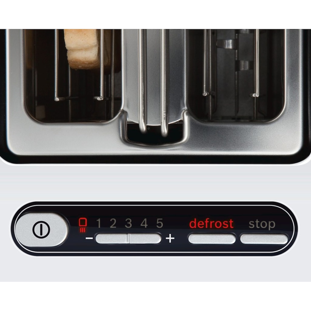 BOSCH Toaster »Styline TAT8613«, 2 kurze Schlitze, 860 W