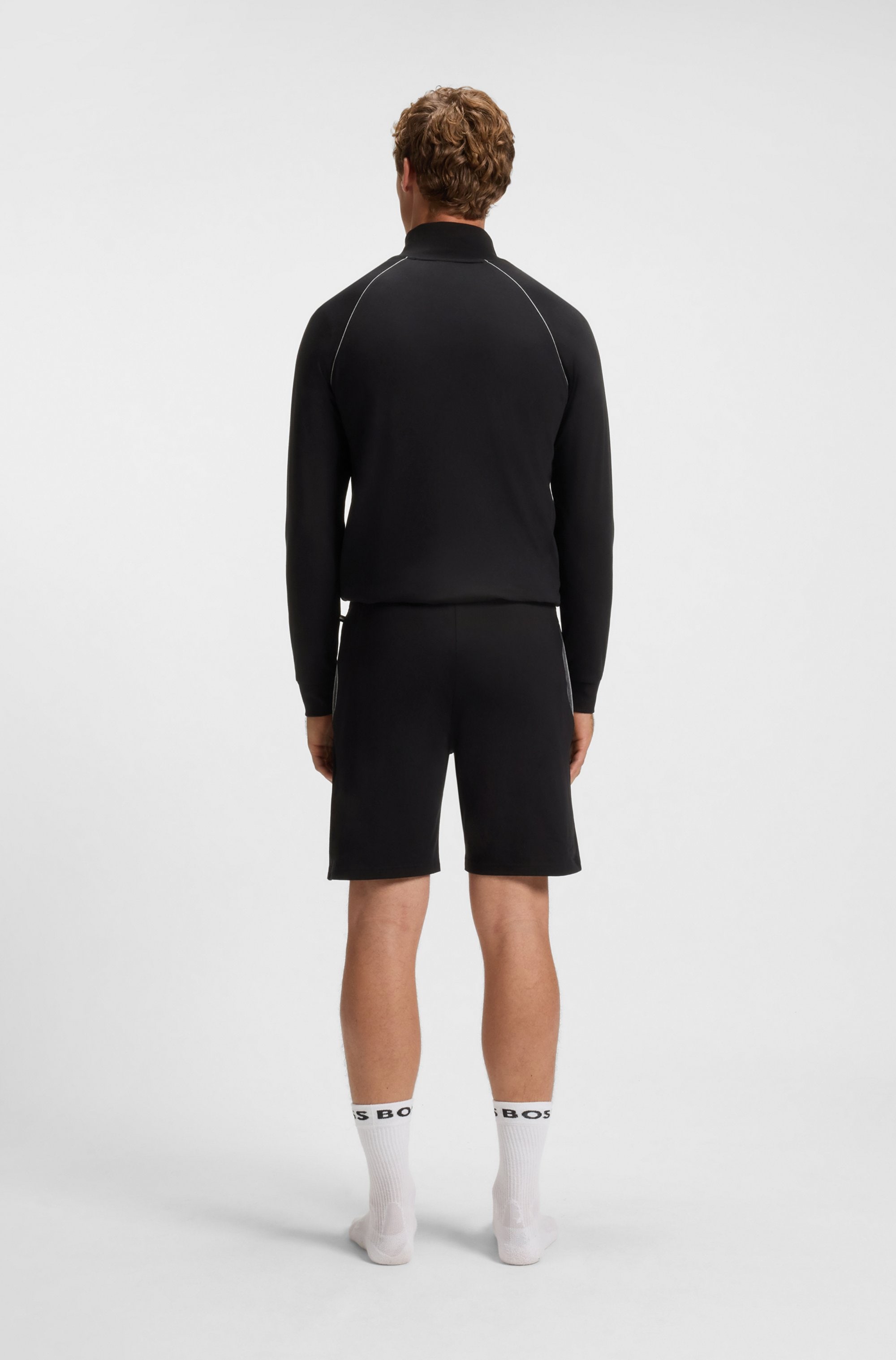BOSS Sweatshorts »Mix&Match Short CW«, mit BOSS Logo