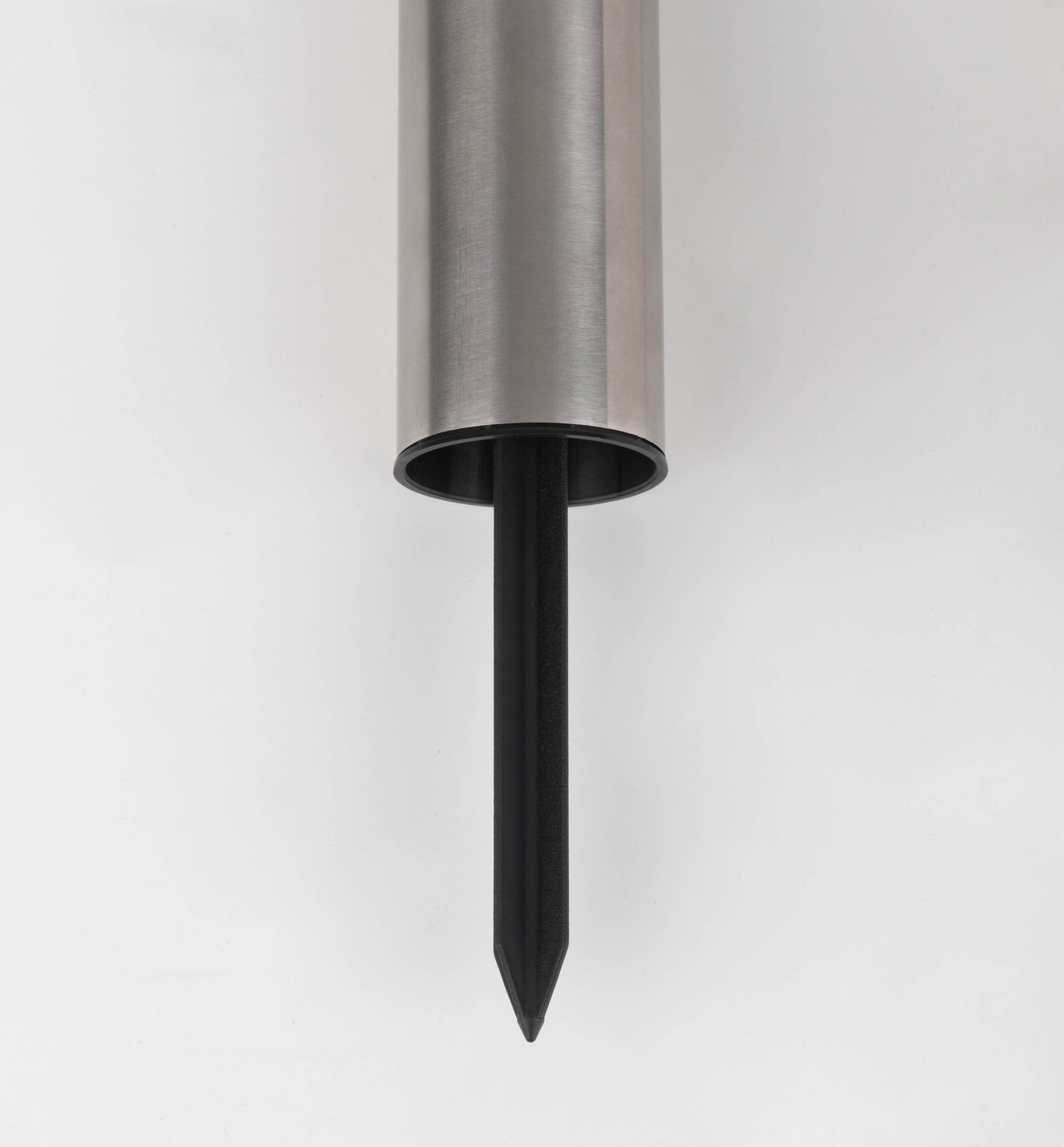 näve LED Solarleuchte »Bobby« LED-Modul 1 Stk. Warmweiß 3er Set, Dämmerungssensor, Schiebeschalter, Höhe 42cm, Edelstahl, IP44