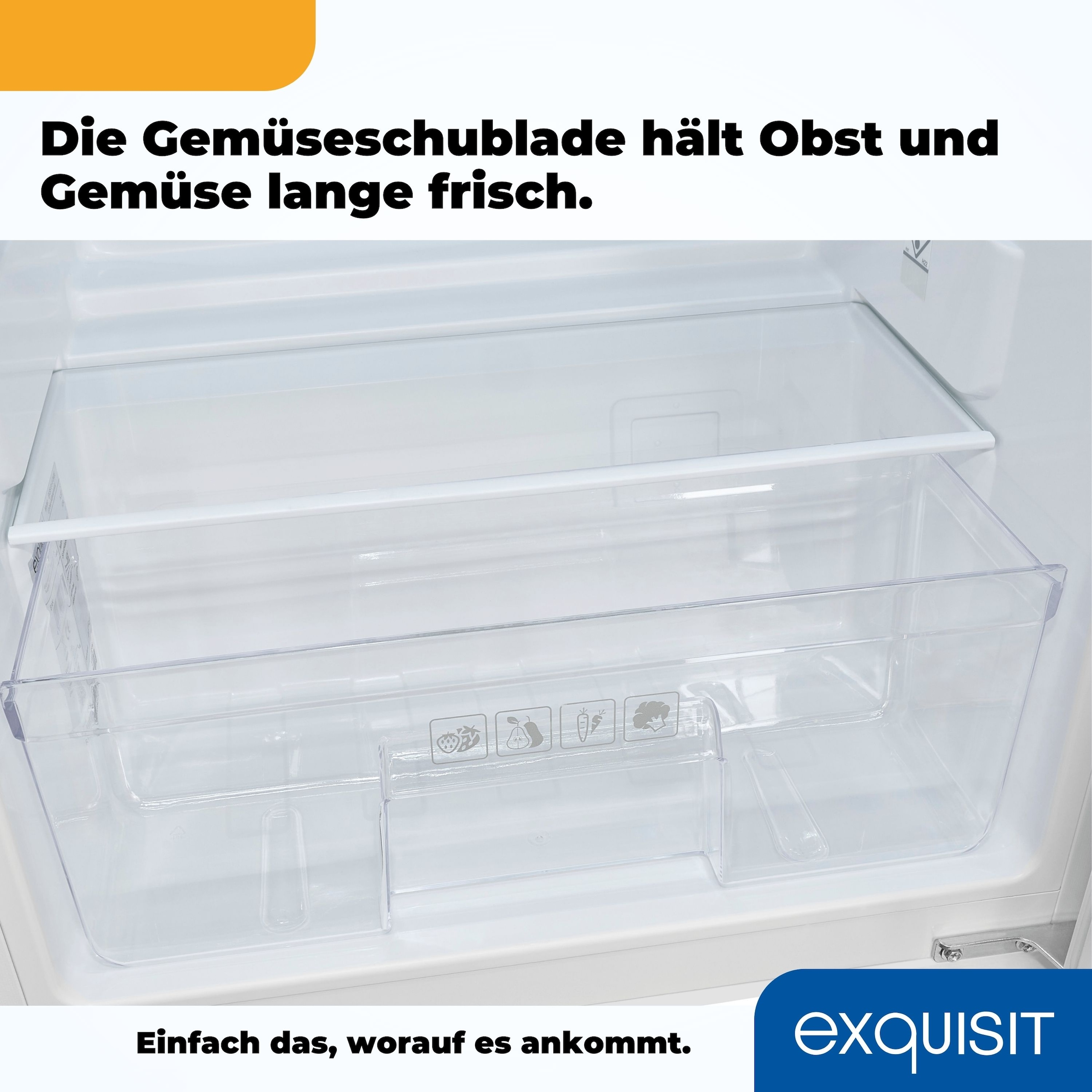 exquisit Einbaukühlschrank »EKS131-V-040E«