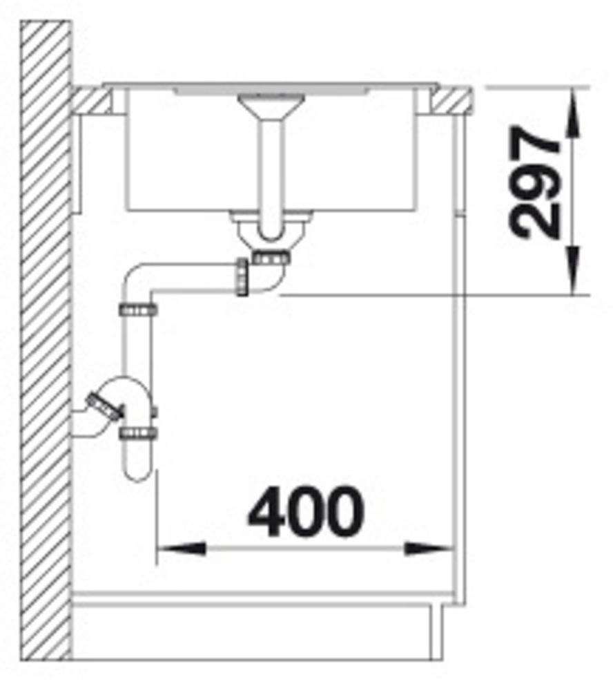 Blanco Granitspüle »METRA 45 S Compact« 1 Stk. tlg. erhältlich in mehreren Farben
