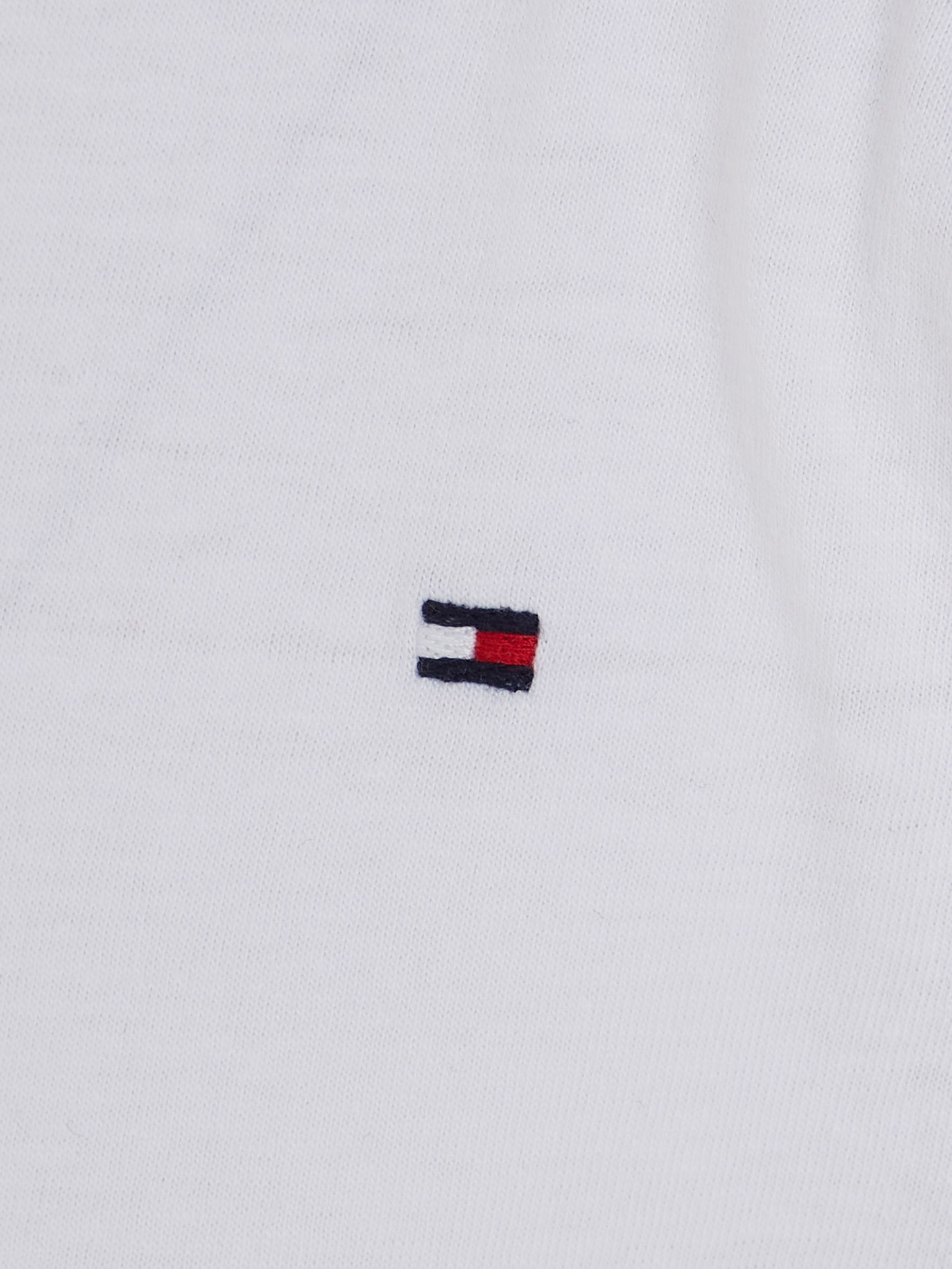 Tommy Hilfiger T-Shirt »ESSENTIAL RUFFLE SLEEVE TOP«, mit gewelltem Ärmelabschluss