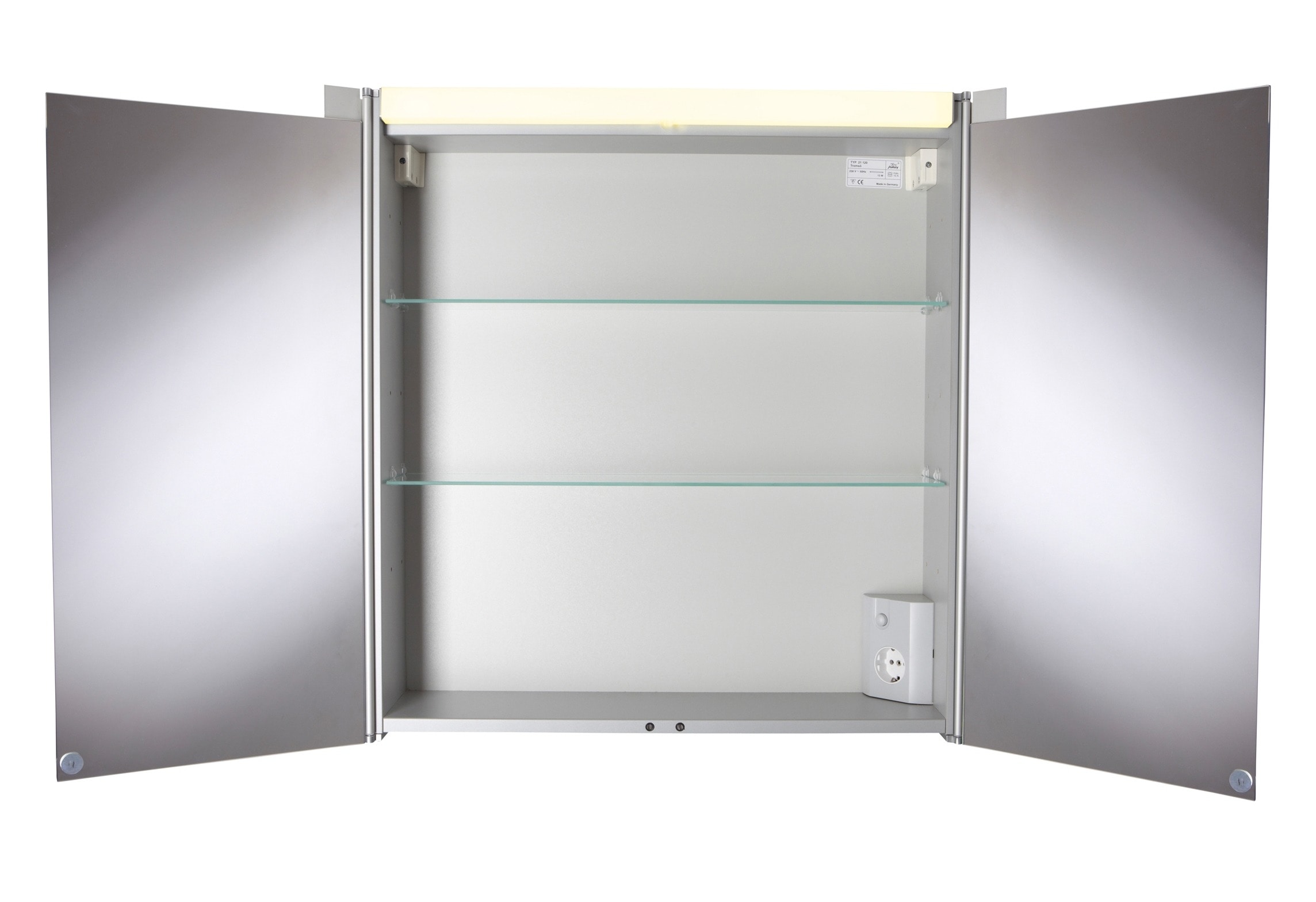jokey Spiegelschrank »Tromsö«, silber, 63 cm Breite