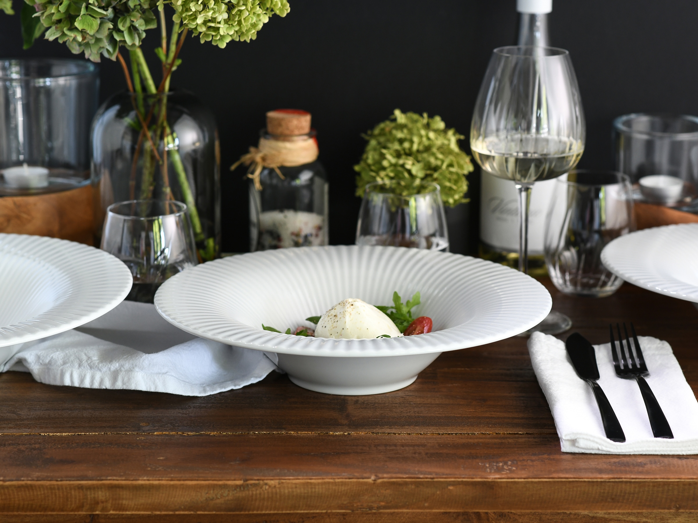 CreaTable Speiseteller »Allegra,Teller 30,5 cm, 4-tlg.« Teller Set, Vielseitig einsetzbar, Klassische Coupeform