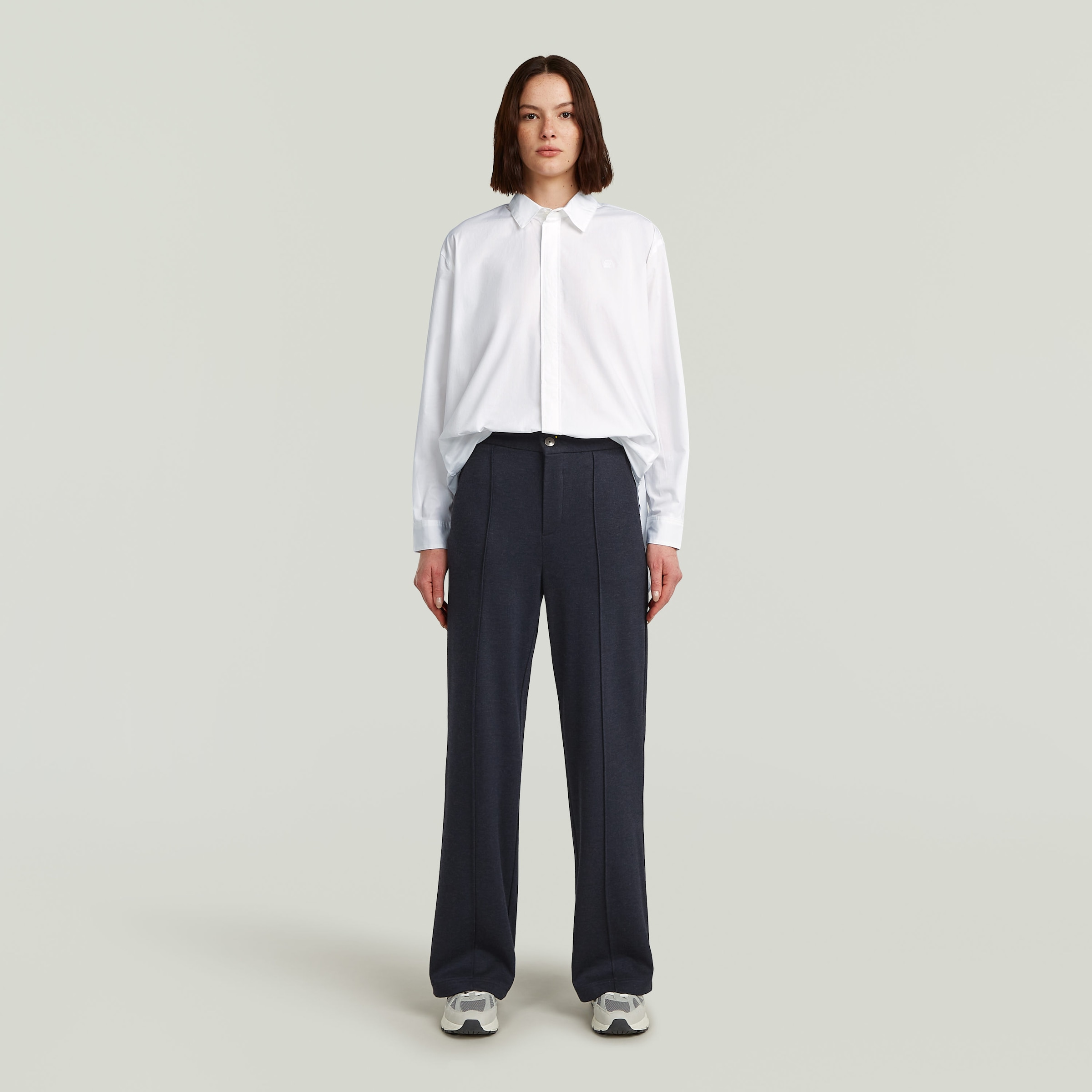 G-STAR Jerseyhose »Dressed Jersey Pants«, mit einem bequemen Gummibund hinten