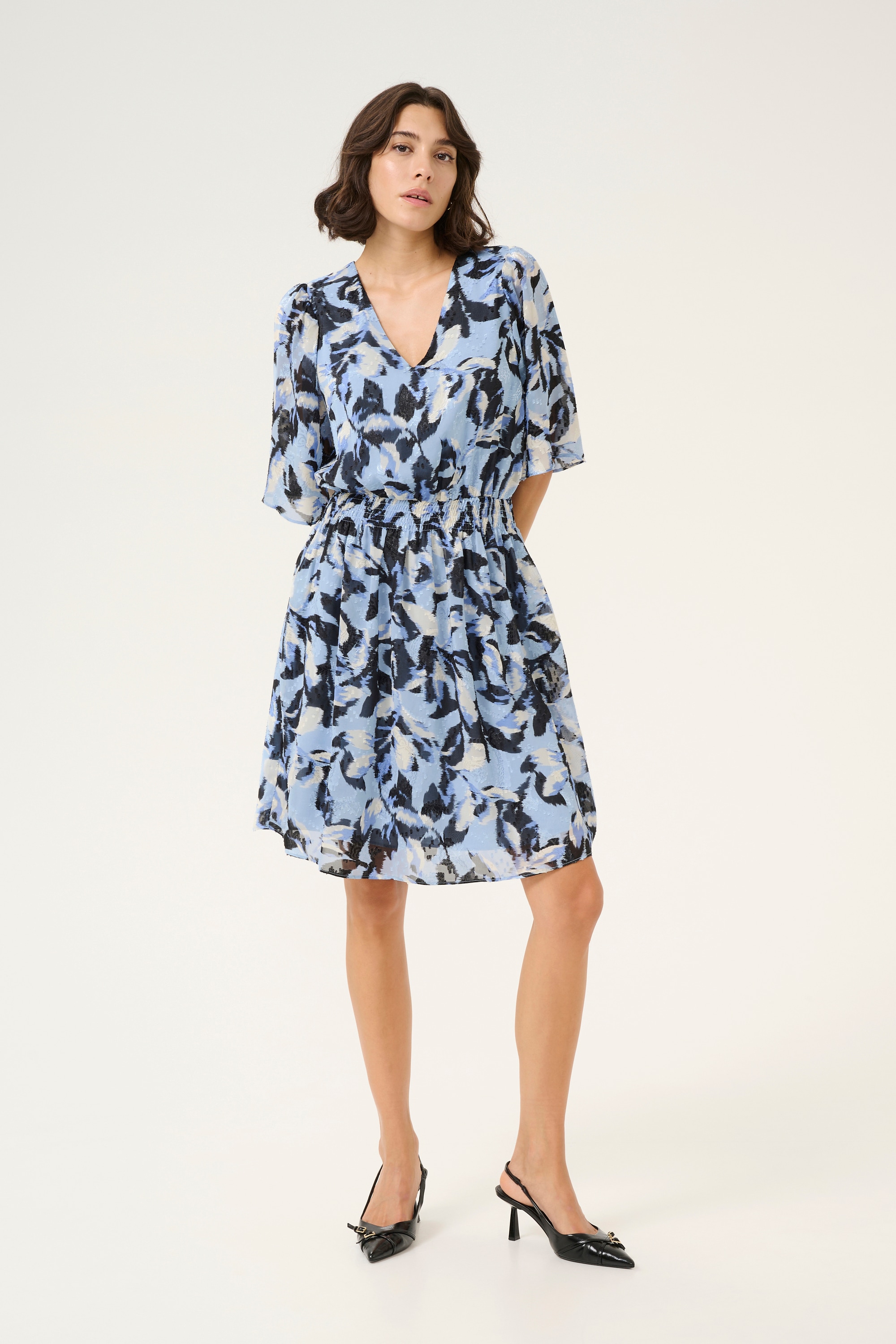 KAFFE Midikleid »Kleid KAelina«