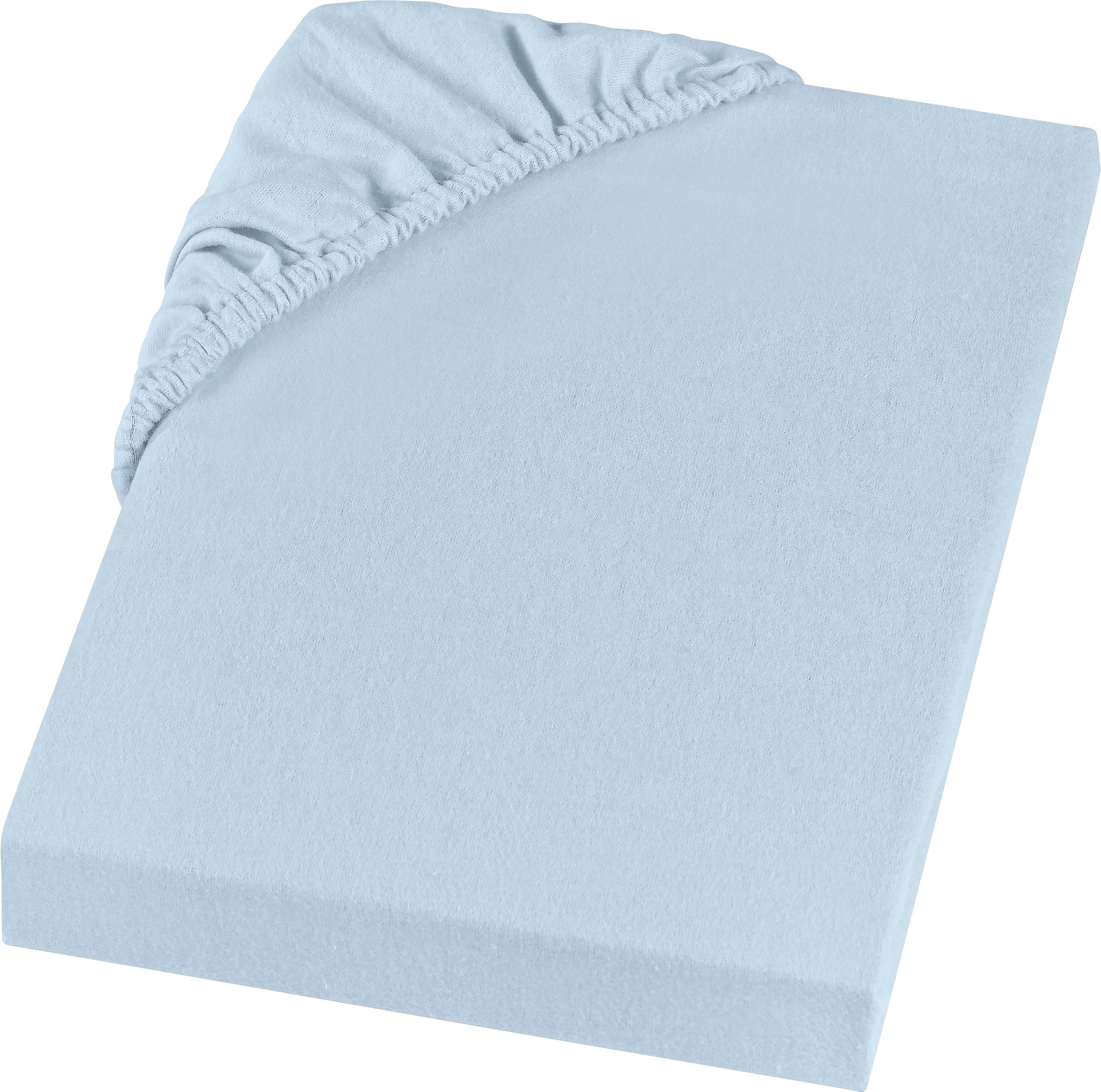 SETEX Spannbettlaken »GOTS Feinbiber Spannbettlaken« aus zertifizierter Bio-Baumwolle