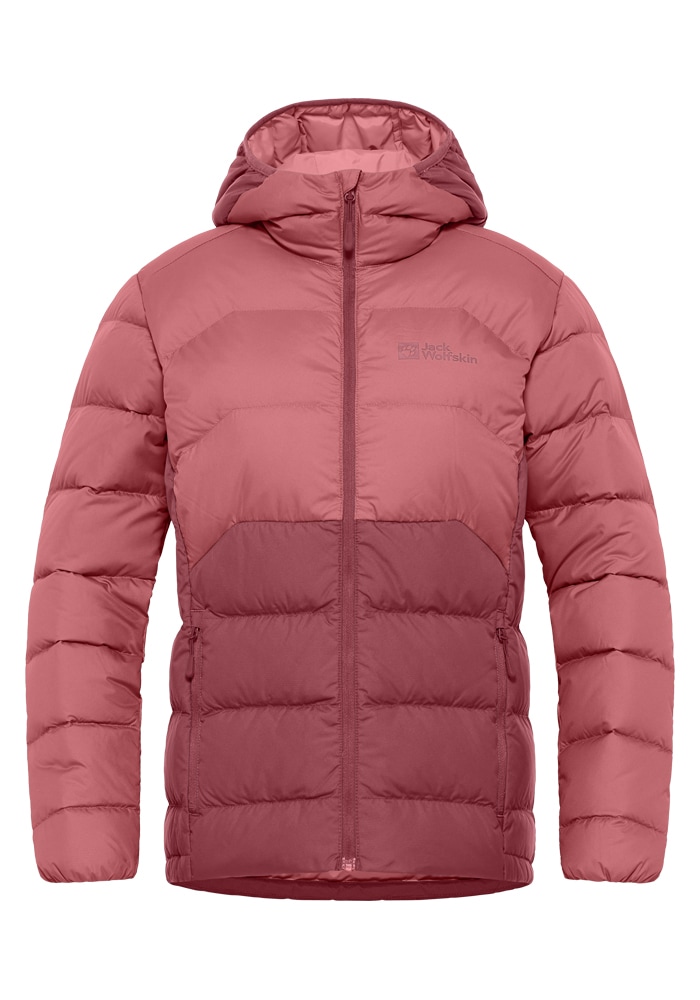 Jack Wolfskin Daunenjacke »ATHER DOWN HOODY W RDS«, mit Kapuze