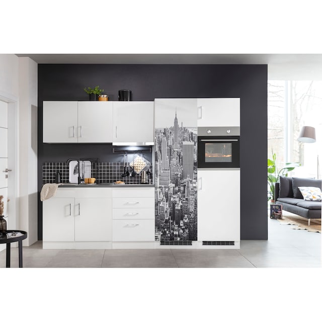 HELD MÖBEL Küchenzeile »Paris«, mit E-Geräten, Breite 280 cm im OTTO Online  Shop