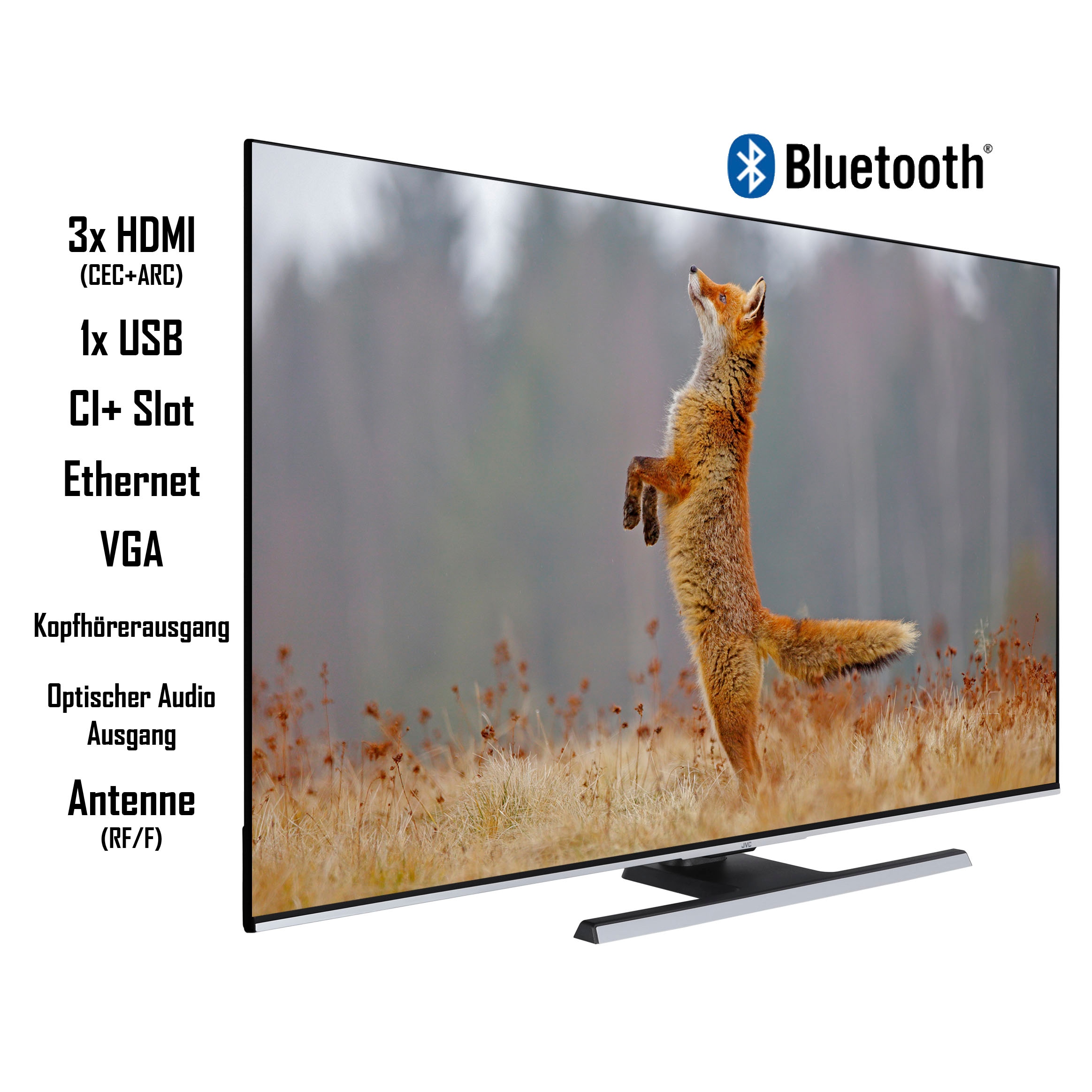 4K Zoll, 139 kaufen JVC HD, »LT-55VU8185«, cm/55 Smart-TV Ultra jetzt LED-Fernseher bei OTTO